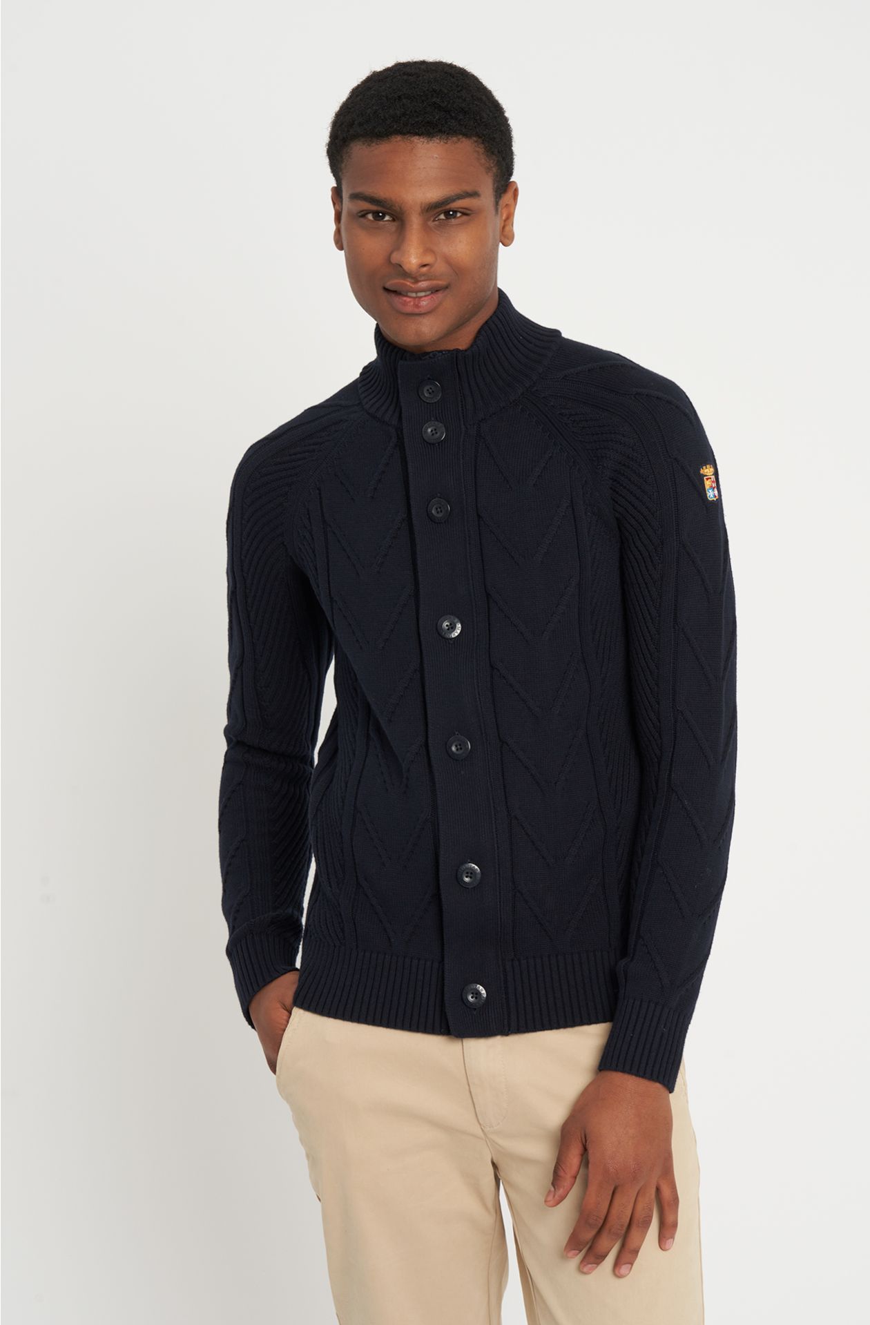 Cardigan in caldo cotone