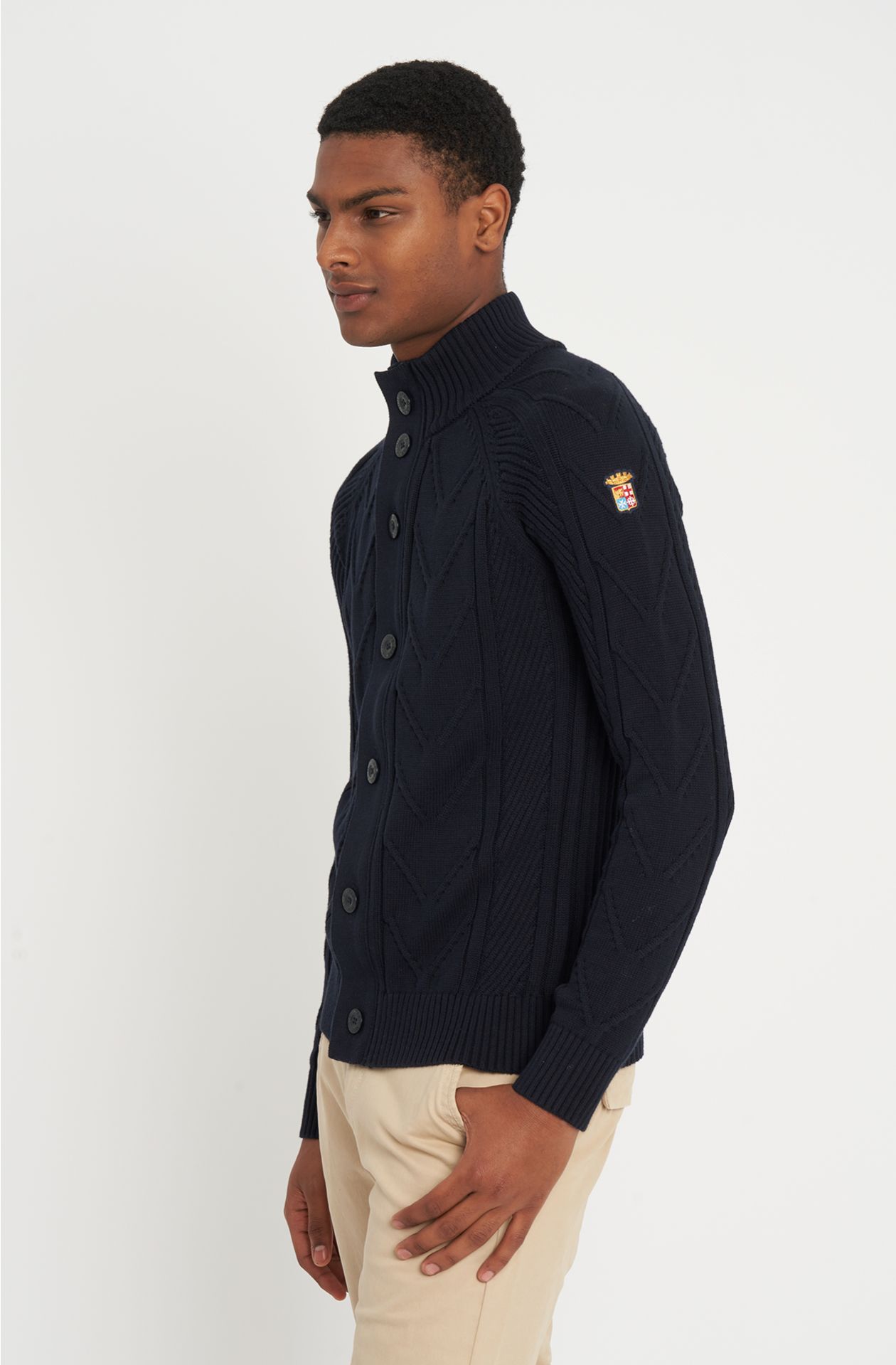 Cardigan in caldo cotone