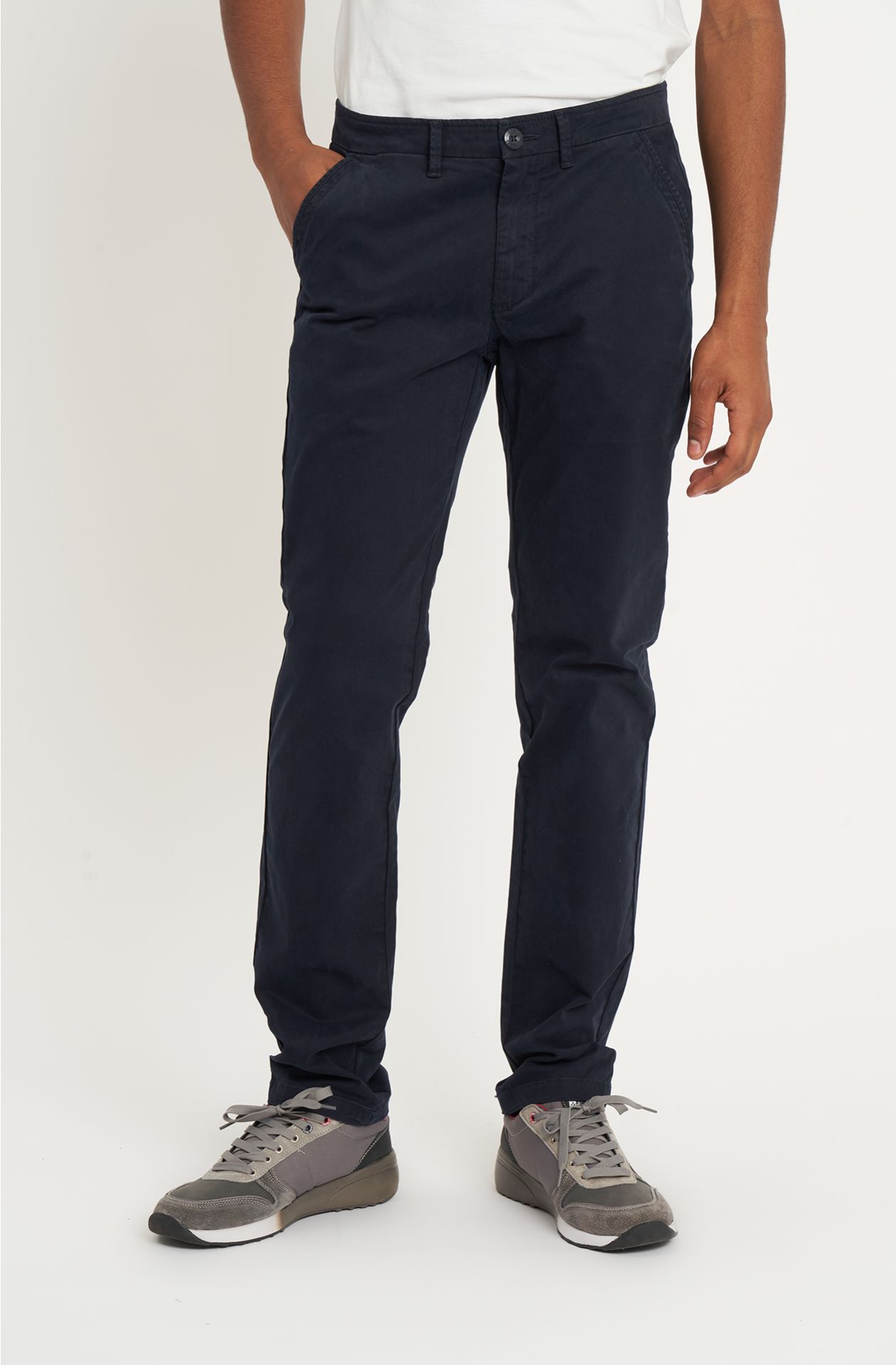 Pantaloni in cotone regular fit