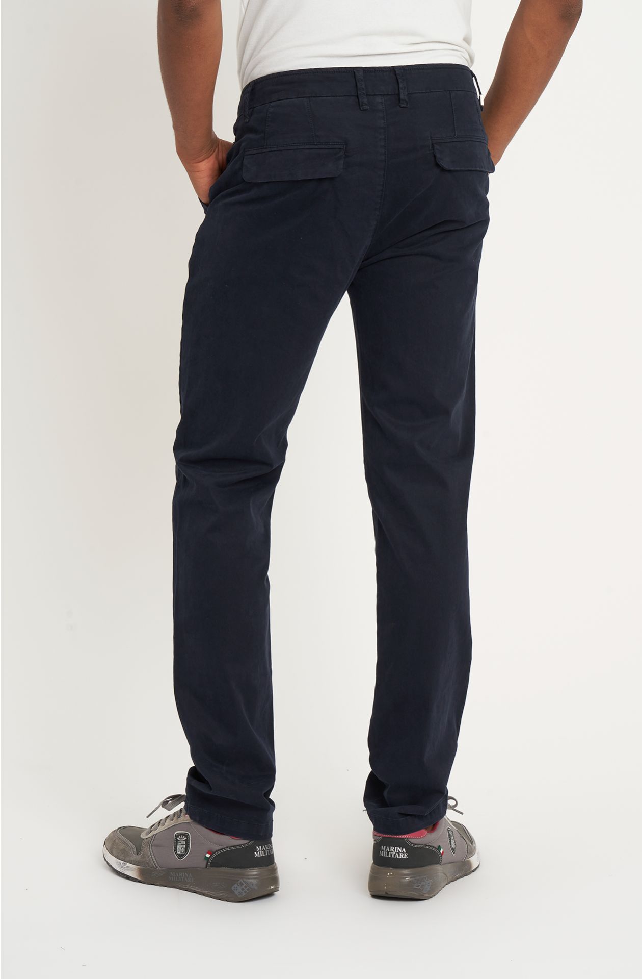 Pantaloni in cotone regular fit