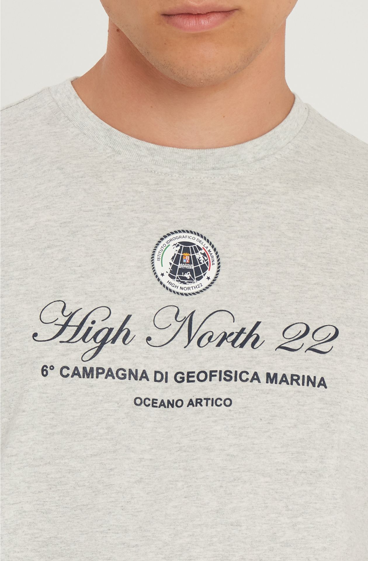 High North22 T-Shirt aus reiner Baumwolle