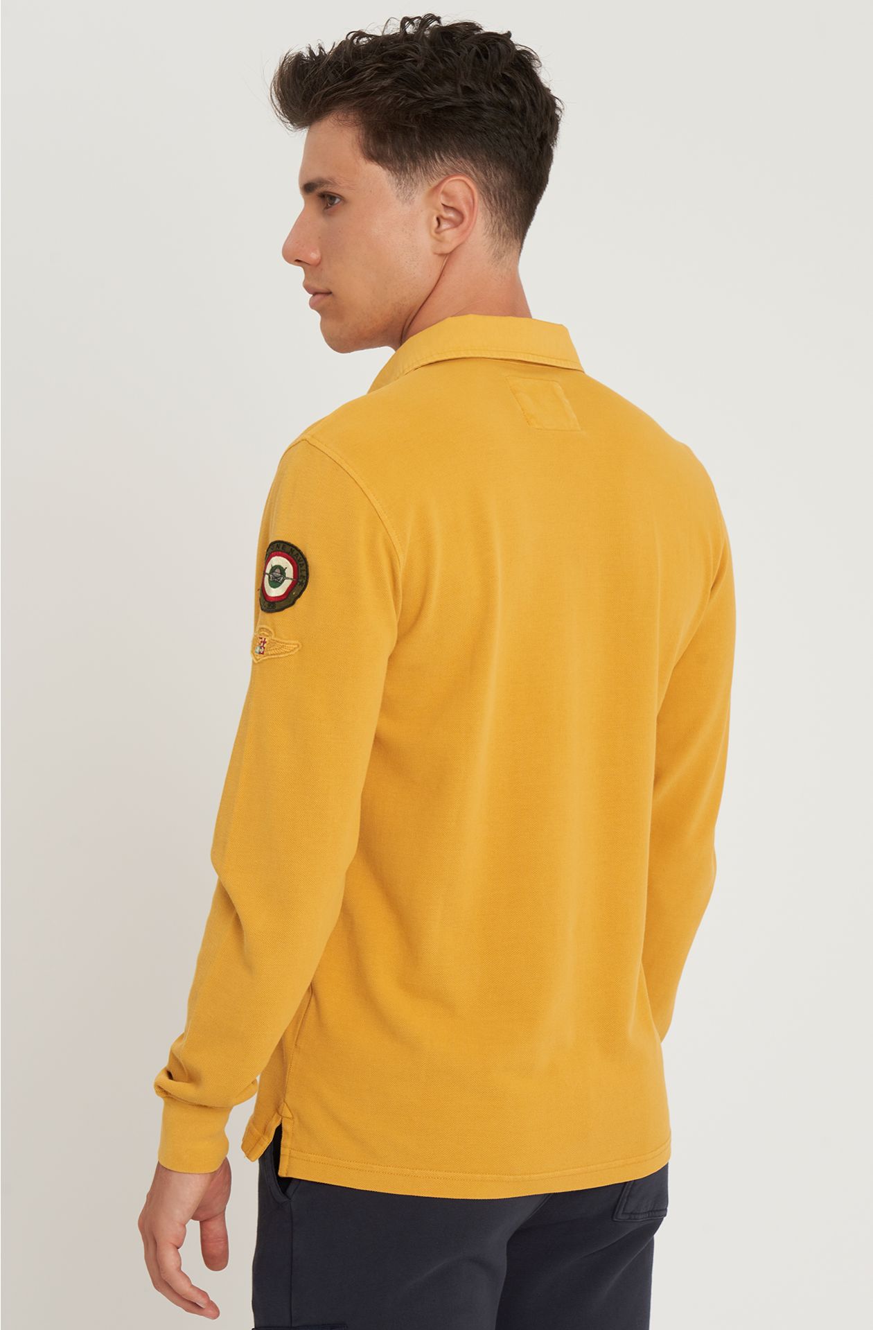 Piqué-Poloshirt aus reiner Baumwolle