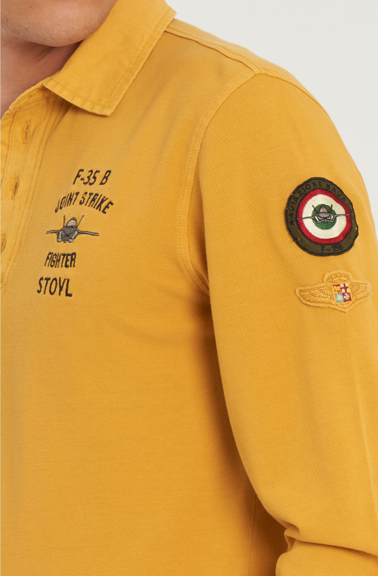 Piqué-Poloshirt aus reiner Baumwolle