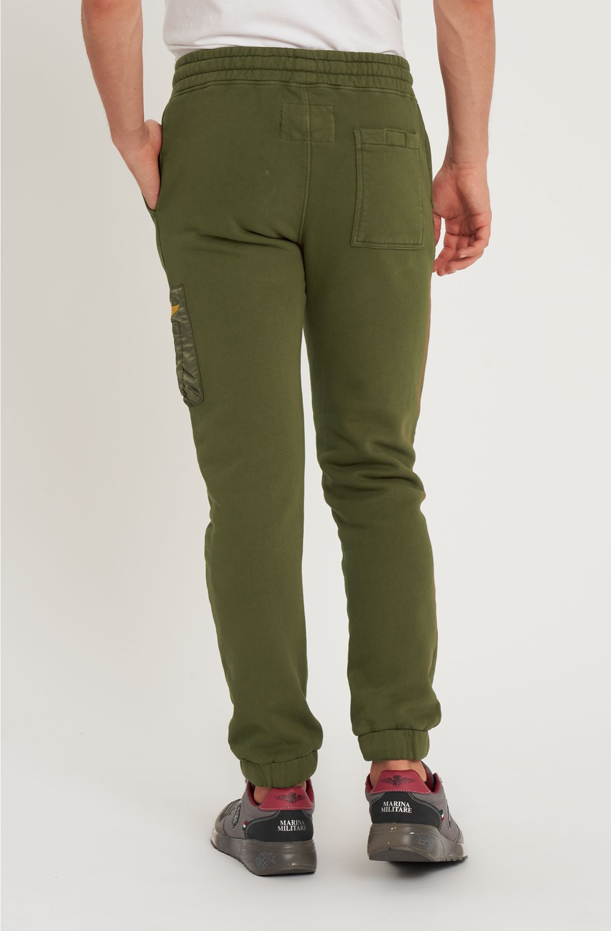 Pantalón de puro algodón sin cepillar