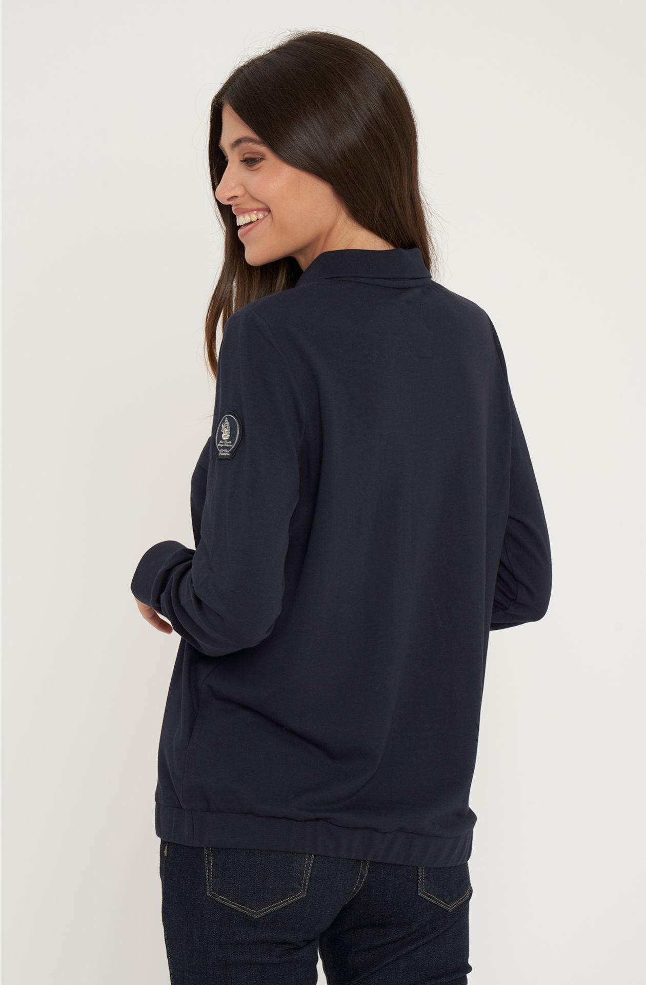 Baumwoll-Poloshirt der Amerigo Vespucci-Linie