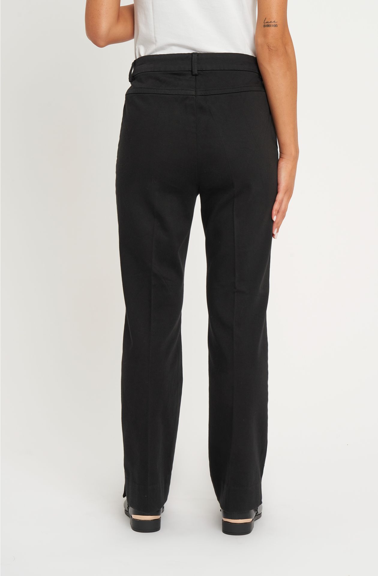 Pantalon en rayonne stretch