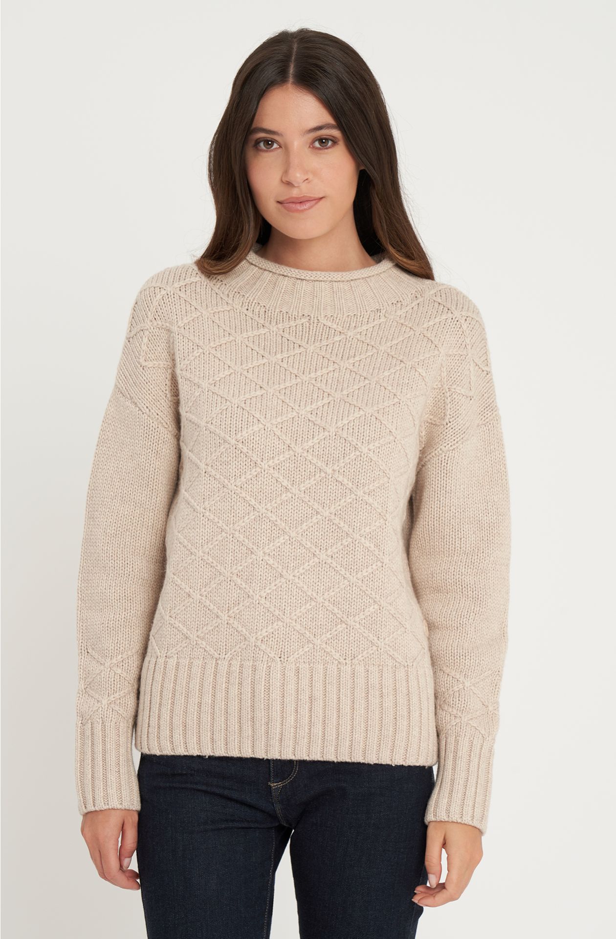 Pullover aus Viskosemischung