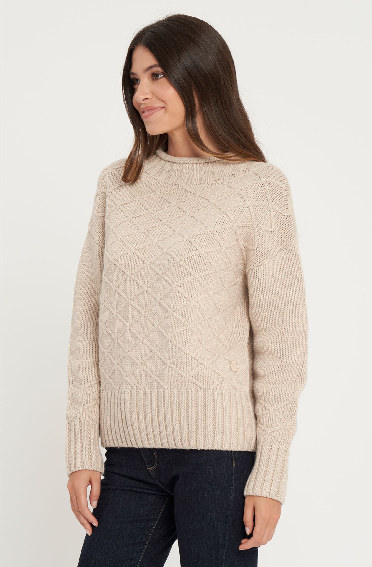 Pullover aus Viskosemischung