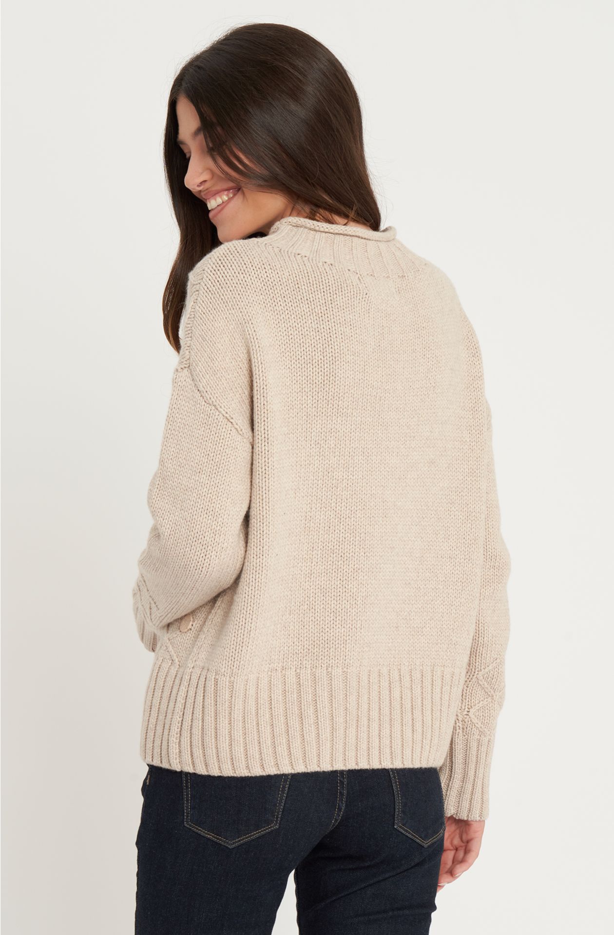 Pullover aus Viskosemischung