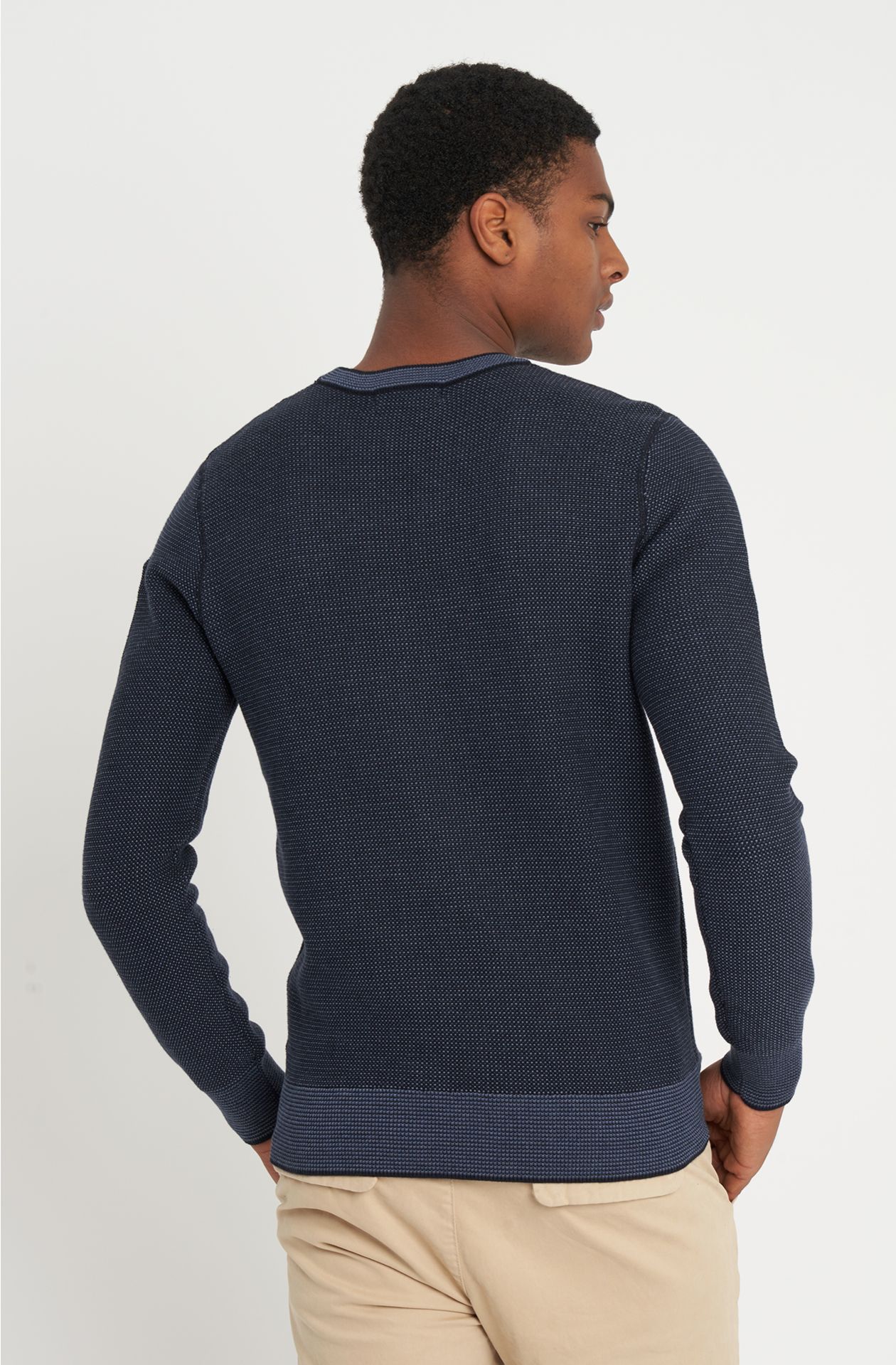 Urban line warm cotton sweater