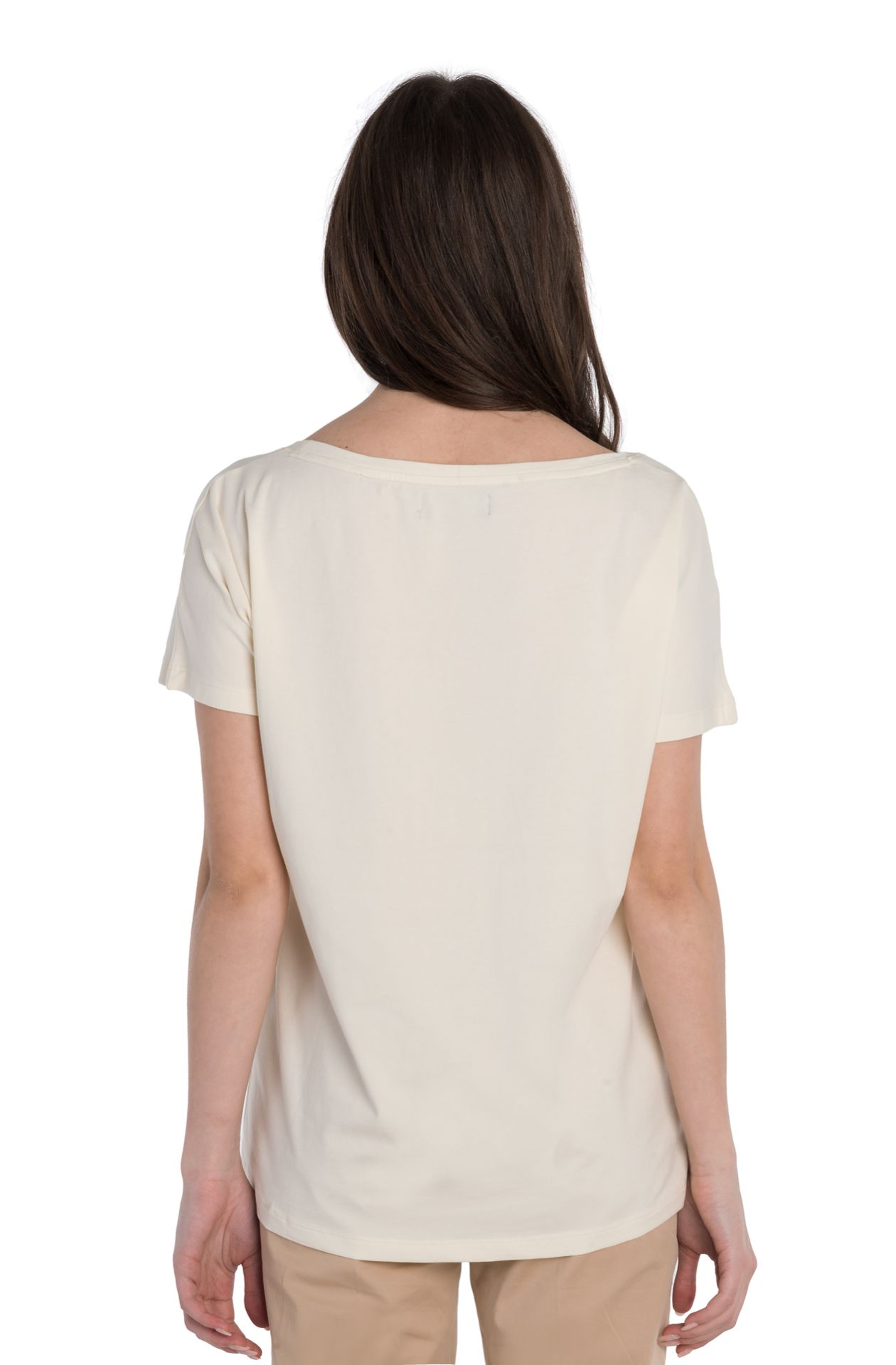 Raglan half sleeve t-shirt