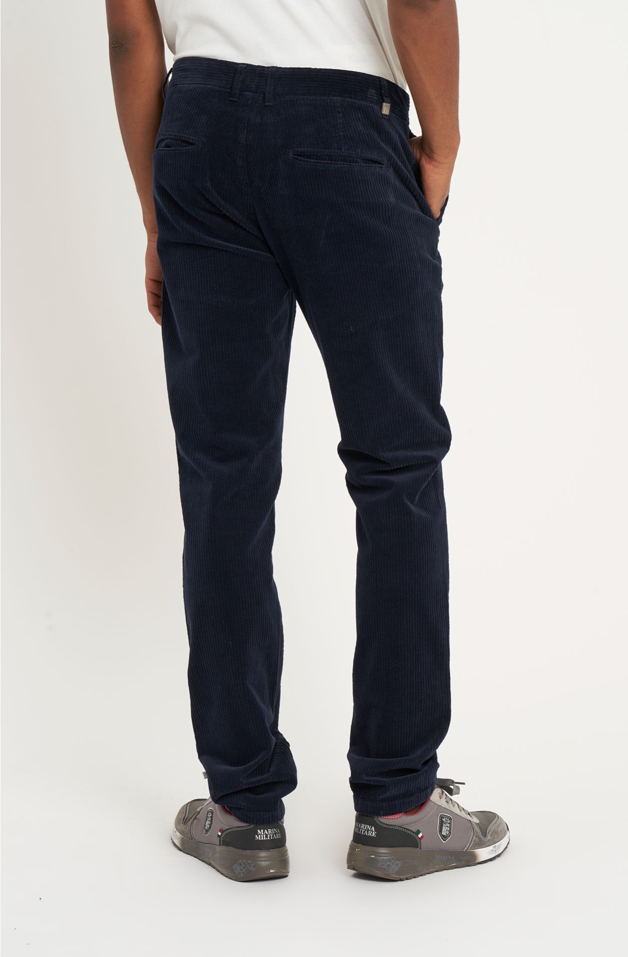 Pantalon en velours stretch
