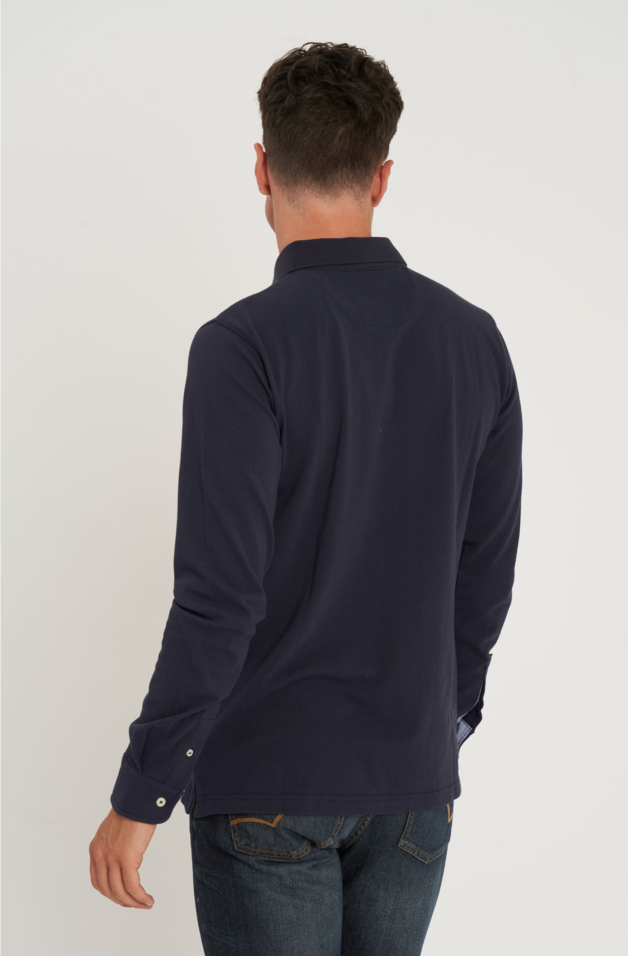 Urban line cotton piqué polo shirt