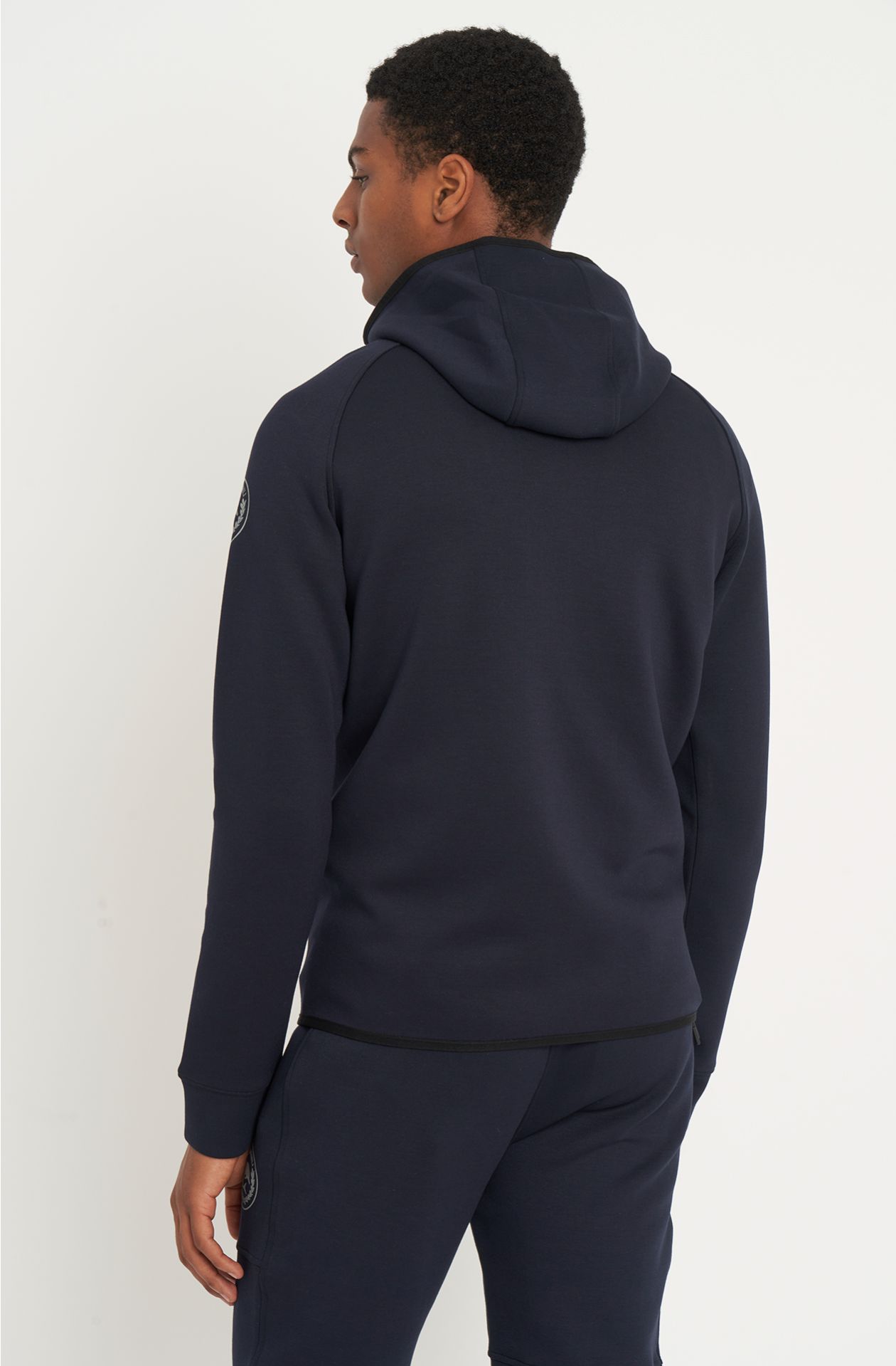 Sweat à capuche style technique