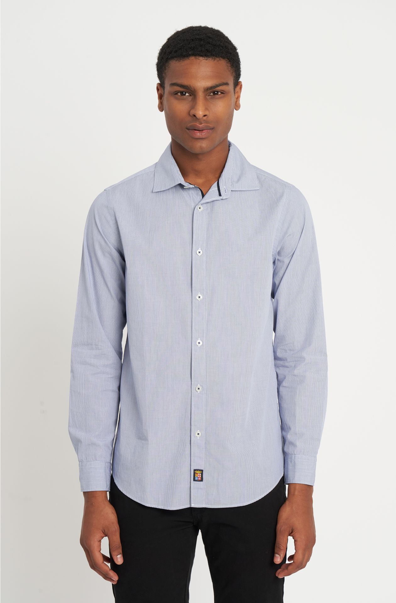 Chemise en popeline de coton