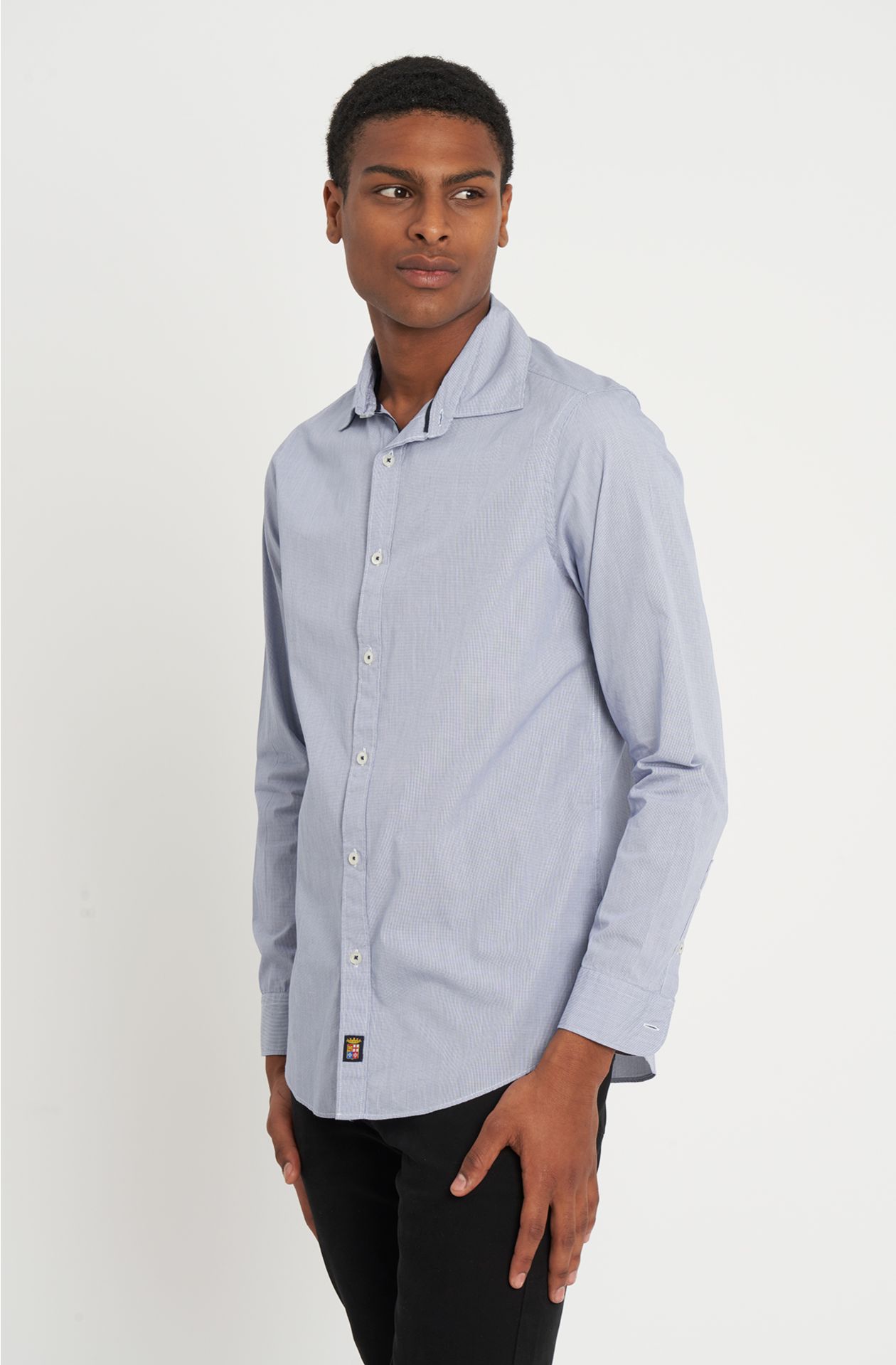 Chemise en popeline de coton