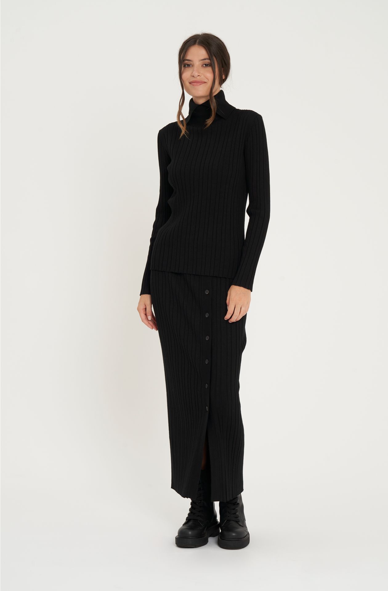 Pull en viscose mélangée