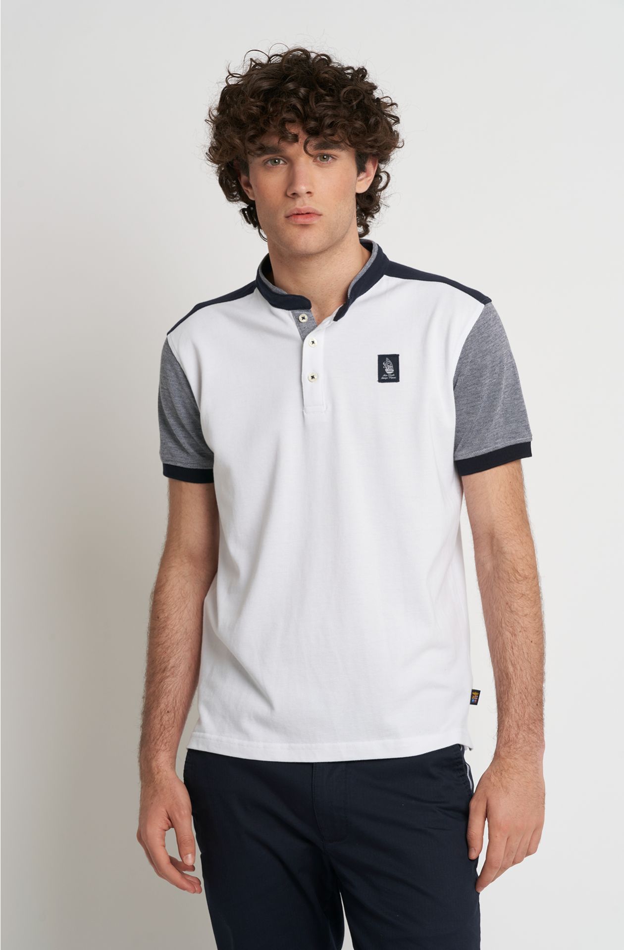 Polo in cotone piquet Amerigo Vespucci