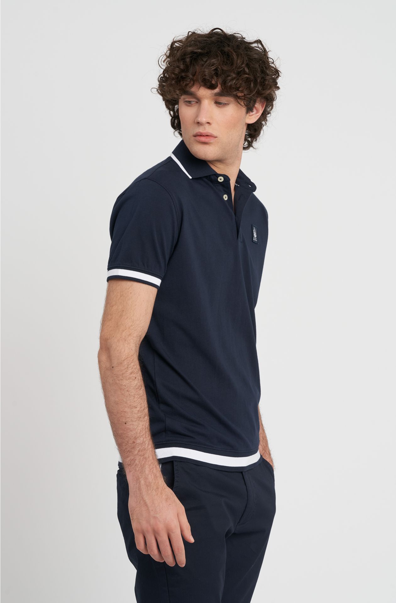 Amerigo Vespucci pure cotton polo shirt