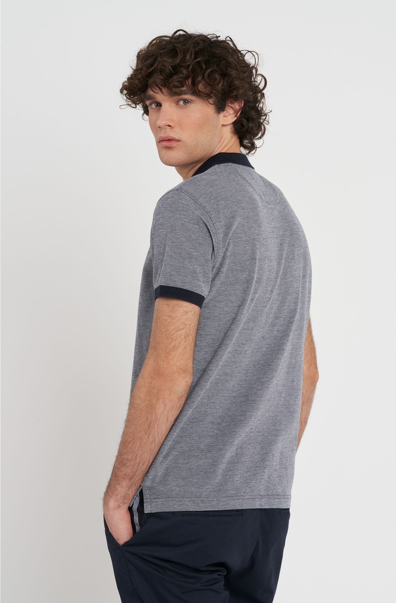 Amerigo Vespucci Piquet cotton polo shirt