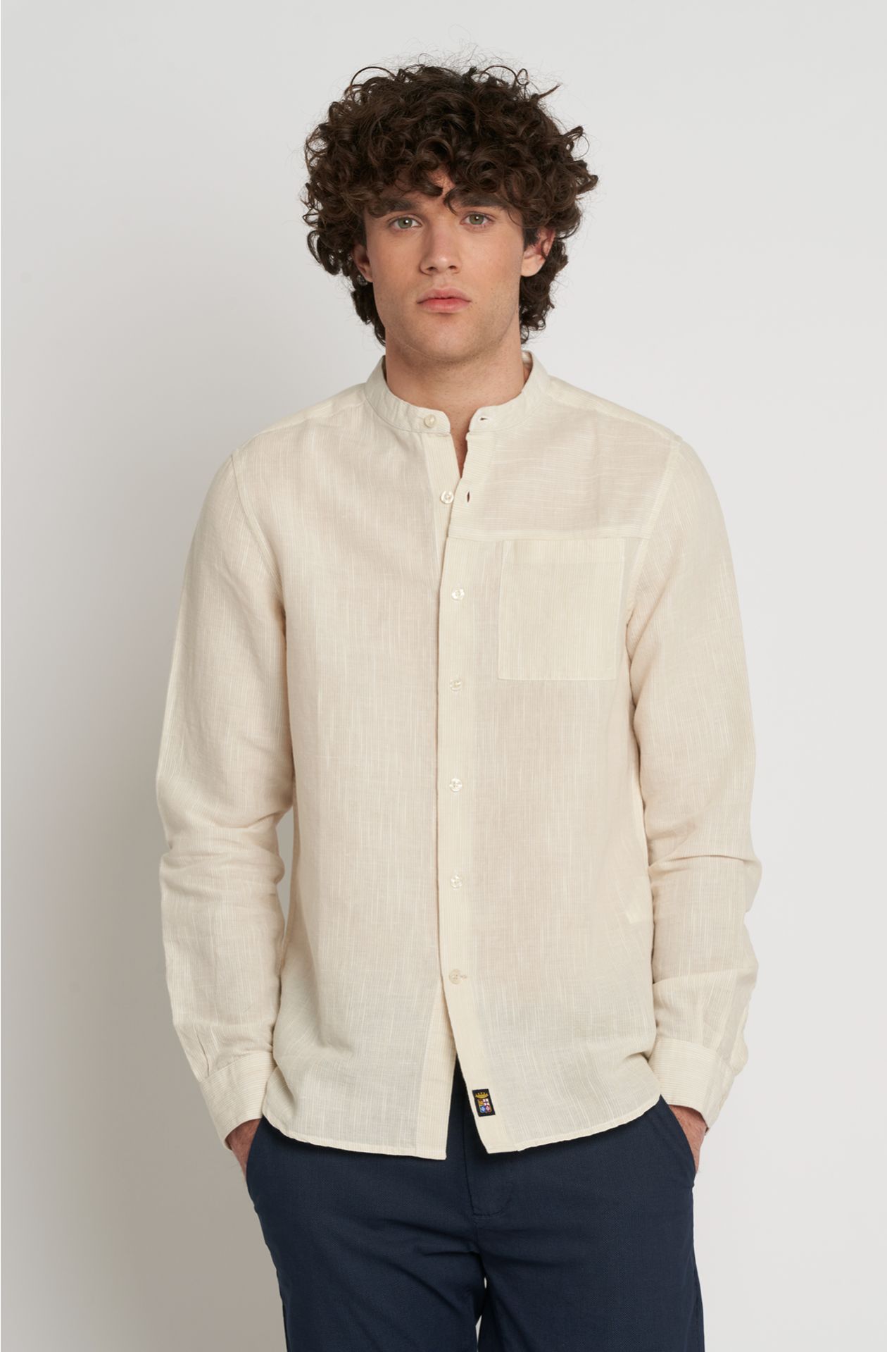 Camicia in puro lino