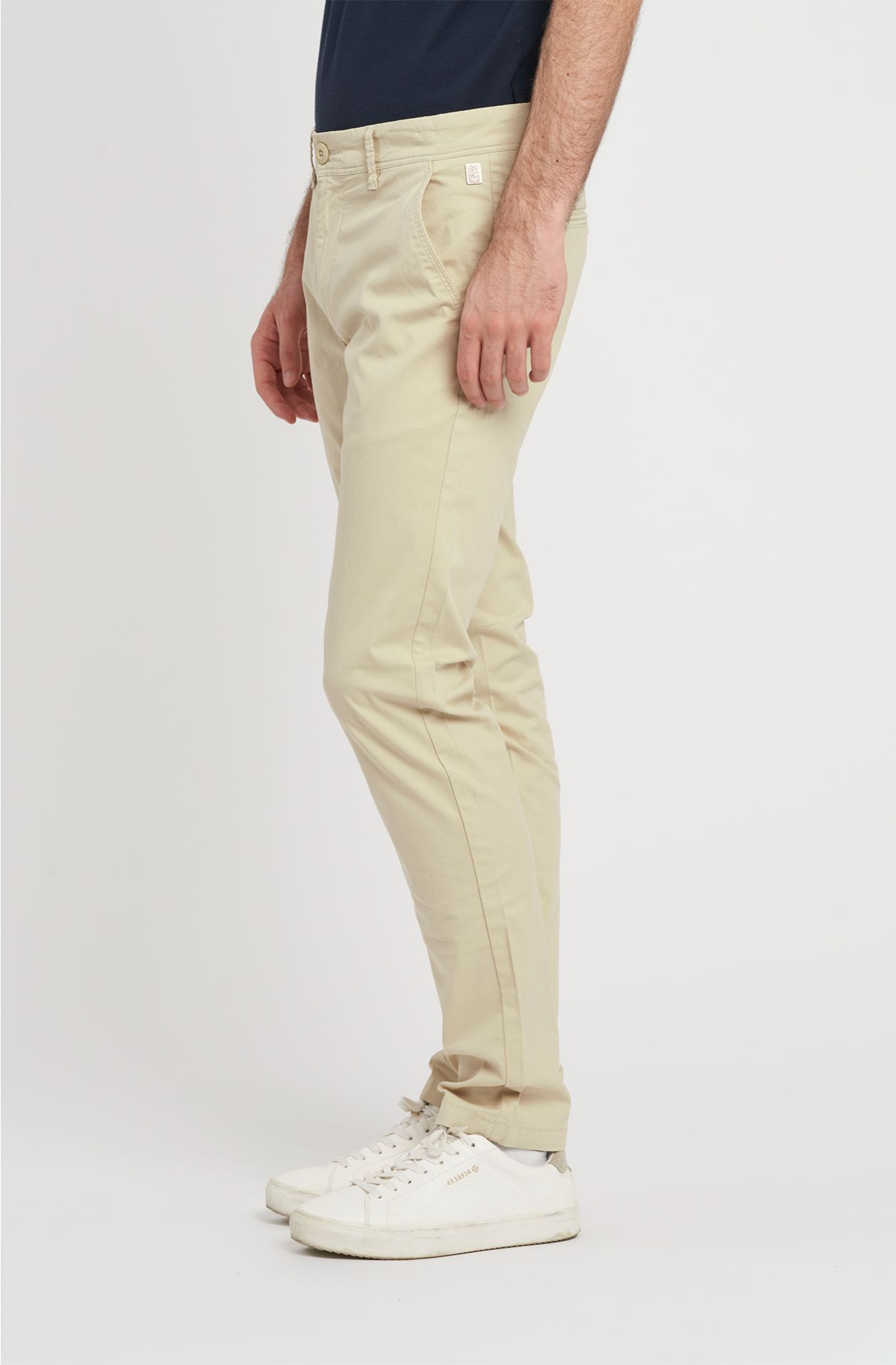 Pantaloni in cotone elasticizzato