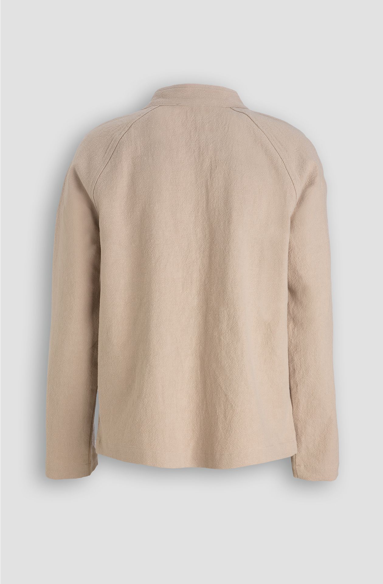 Korean jacket in linen blend
