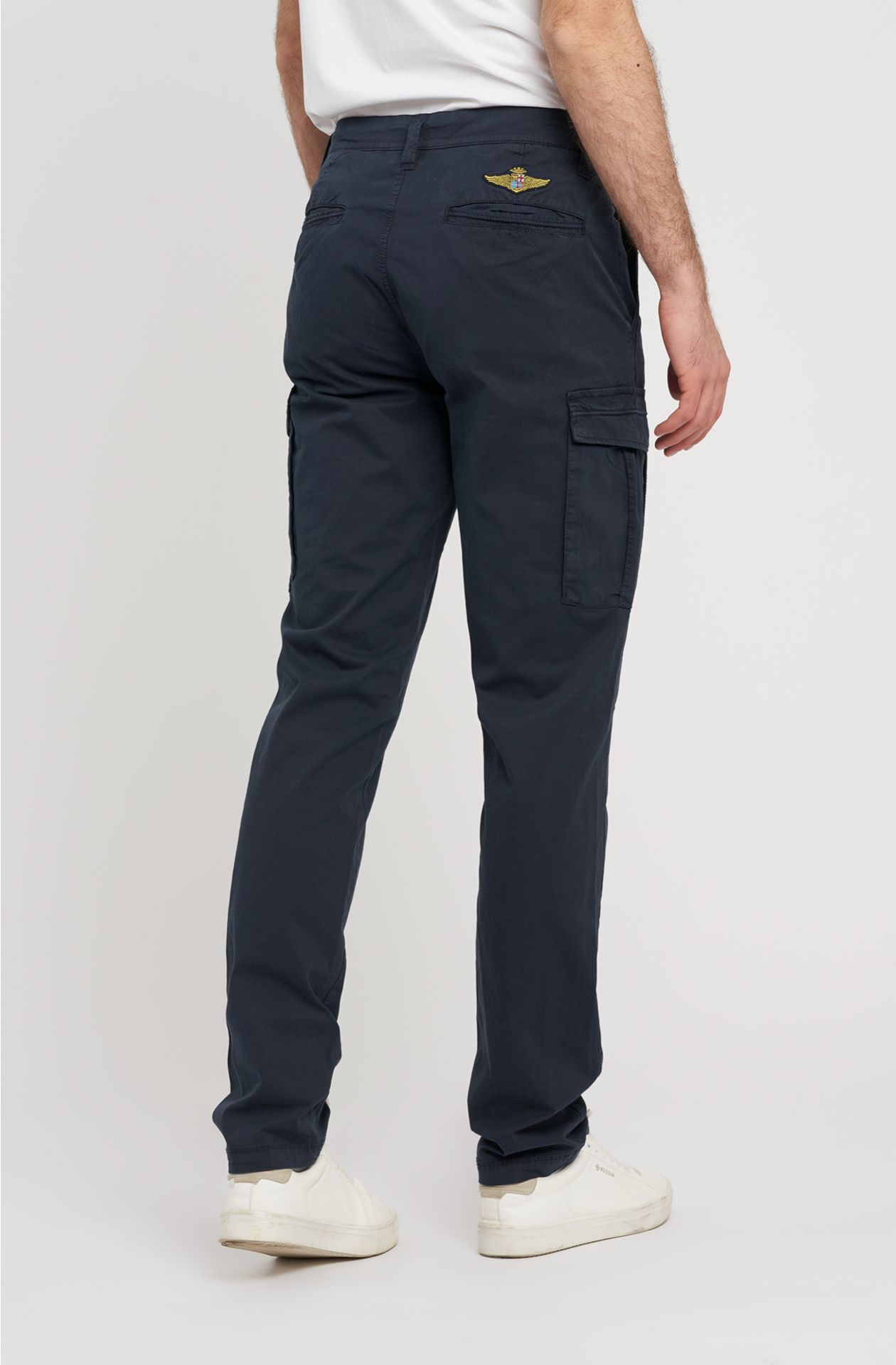 Pantaloni cargo in cotone