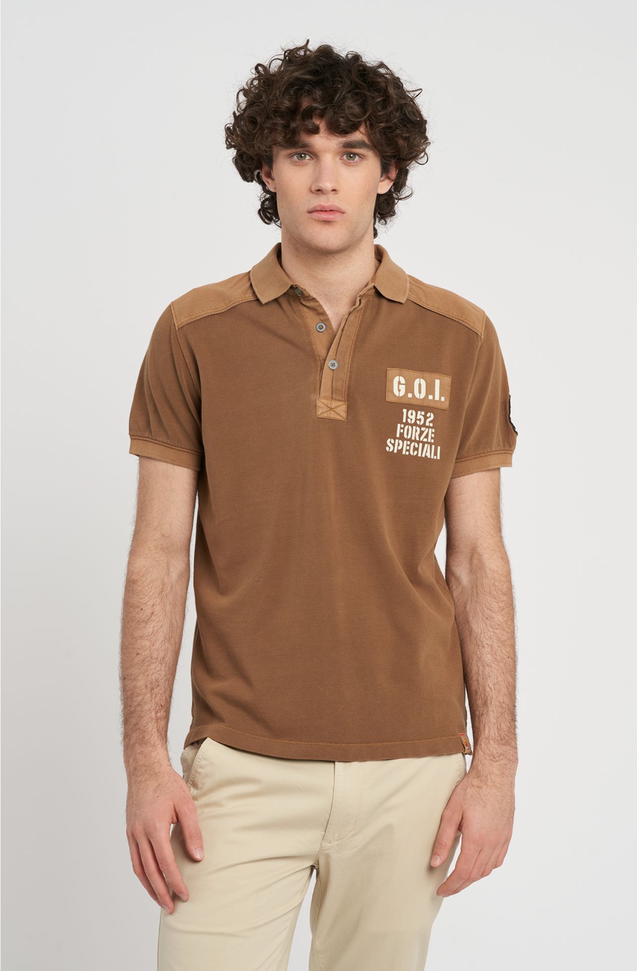 Comsubin line polo shirt