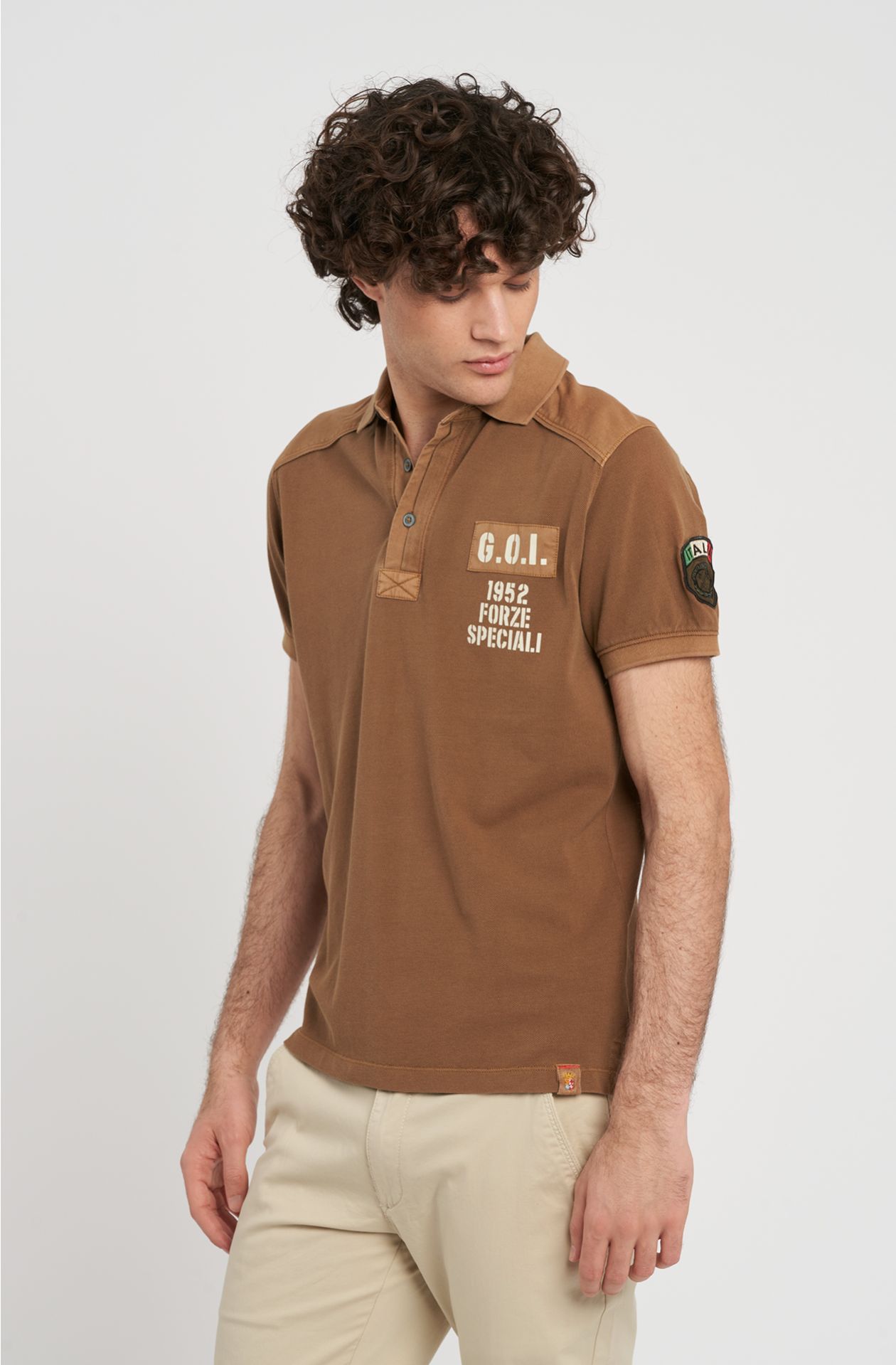 Comsubin line polo shirt