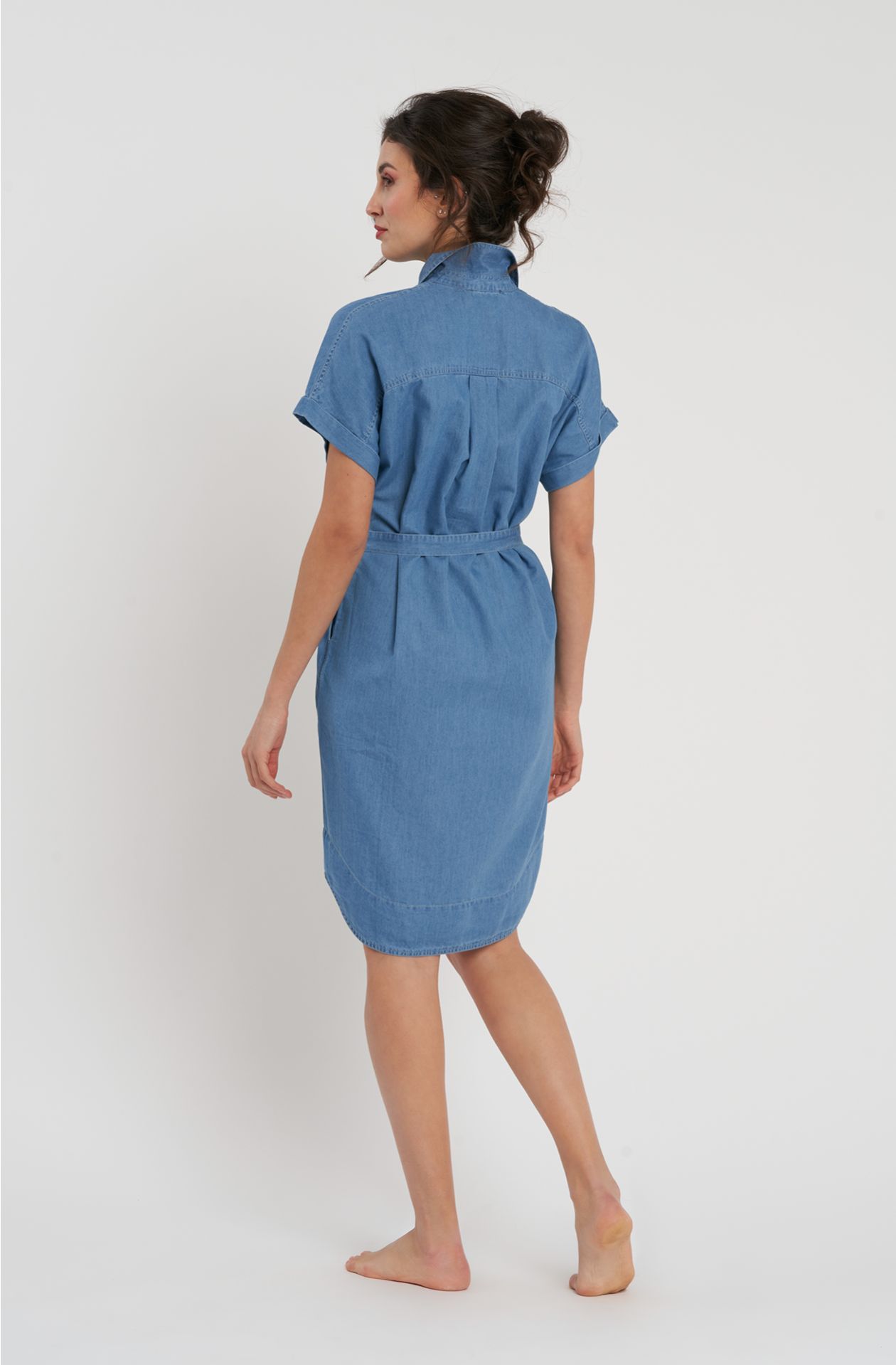 Lightweight chamray dress