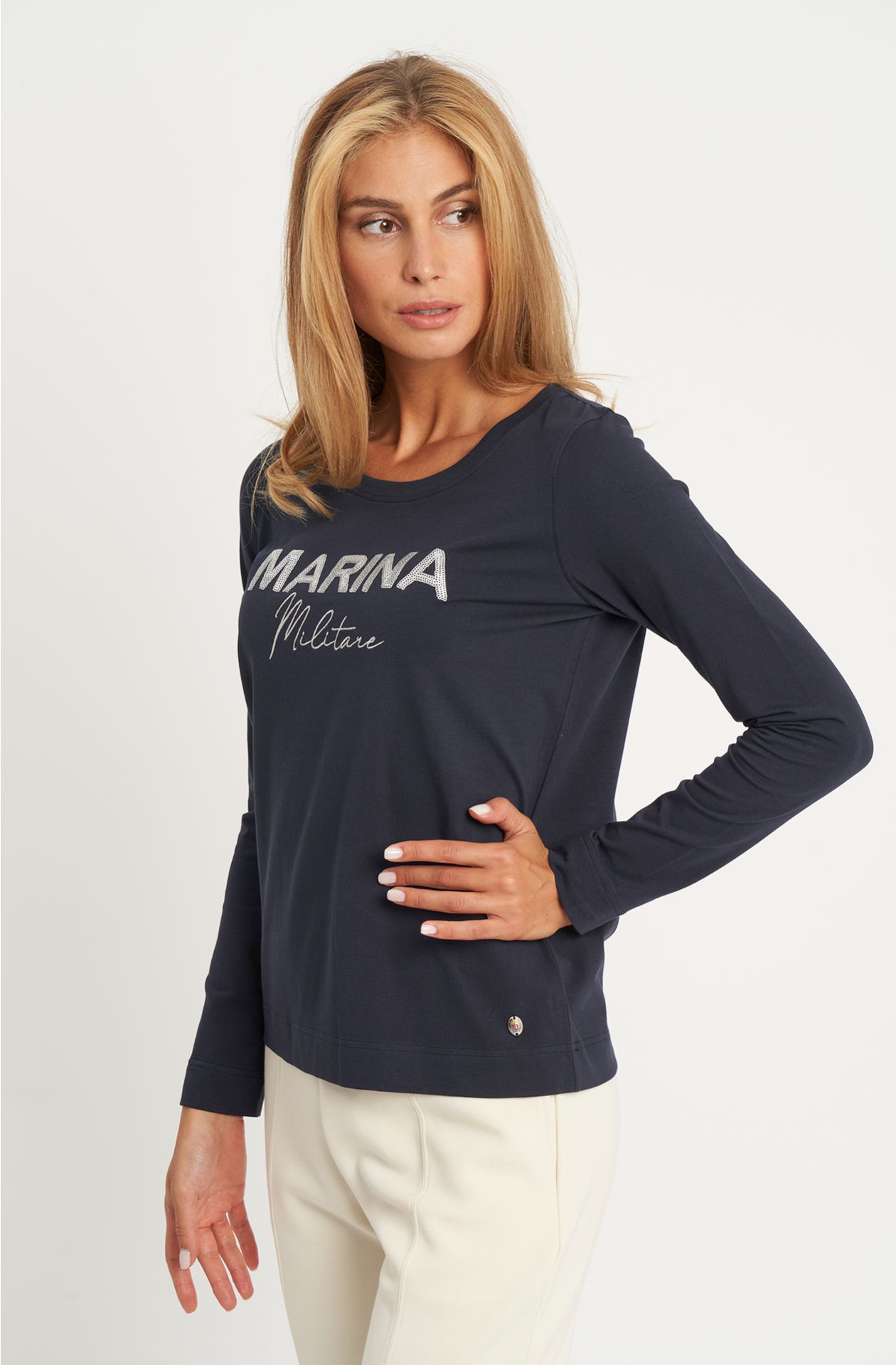 T-Shirt aus Stretch-Baumwolle