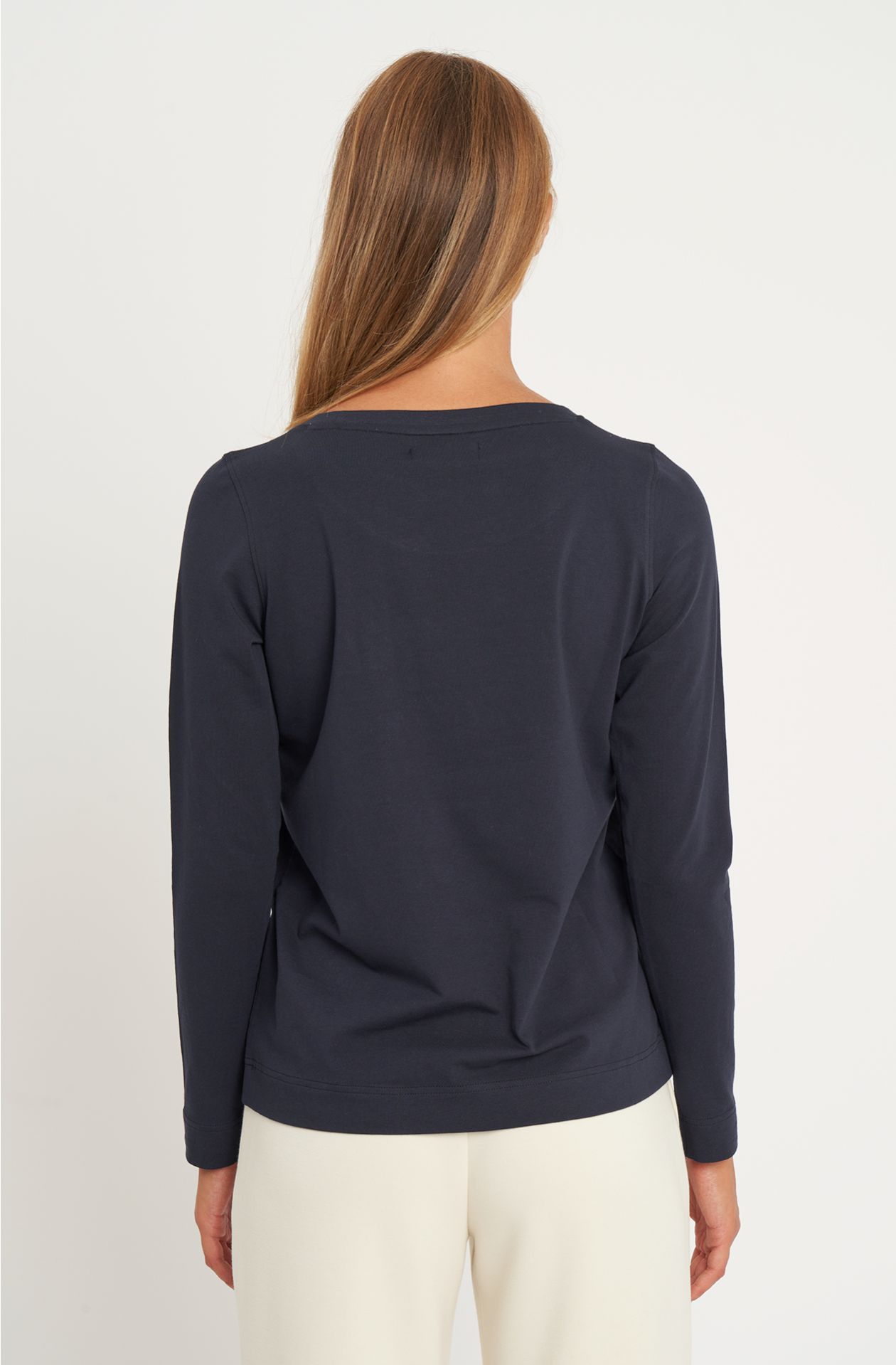 T-Shirt aus Stretch-Baumwolle