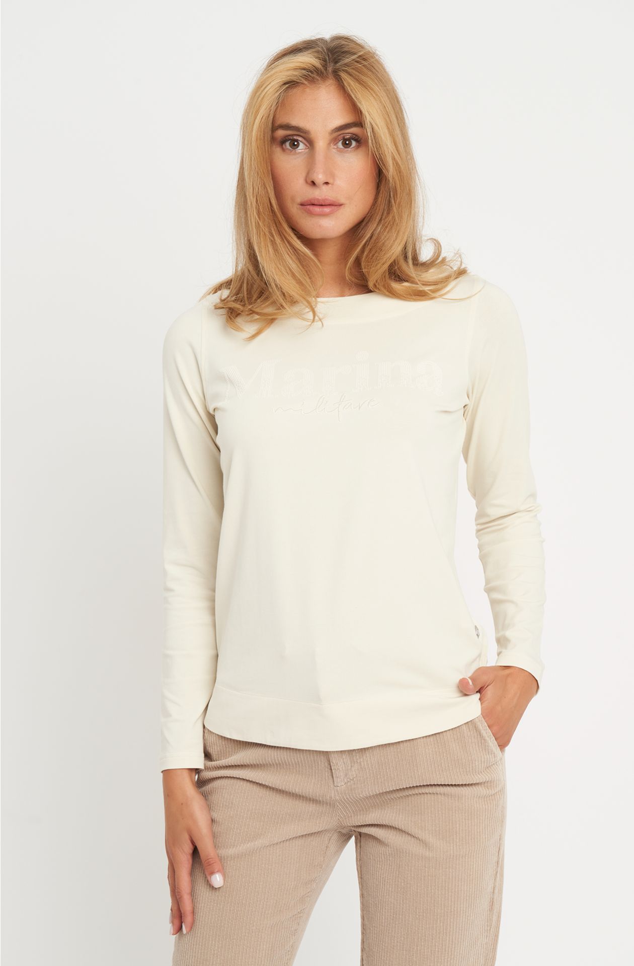 Camiseta de algodón elástico