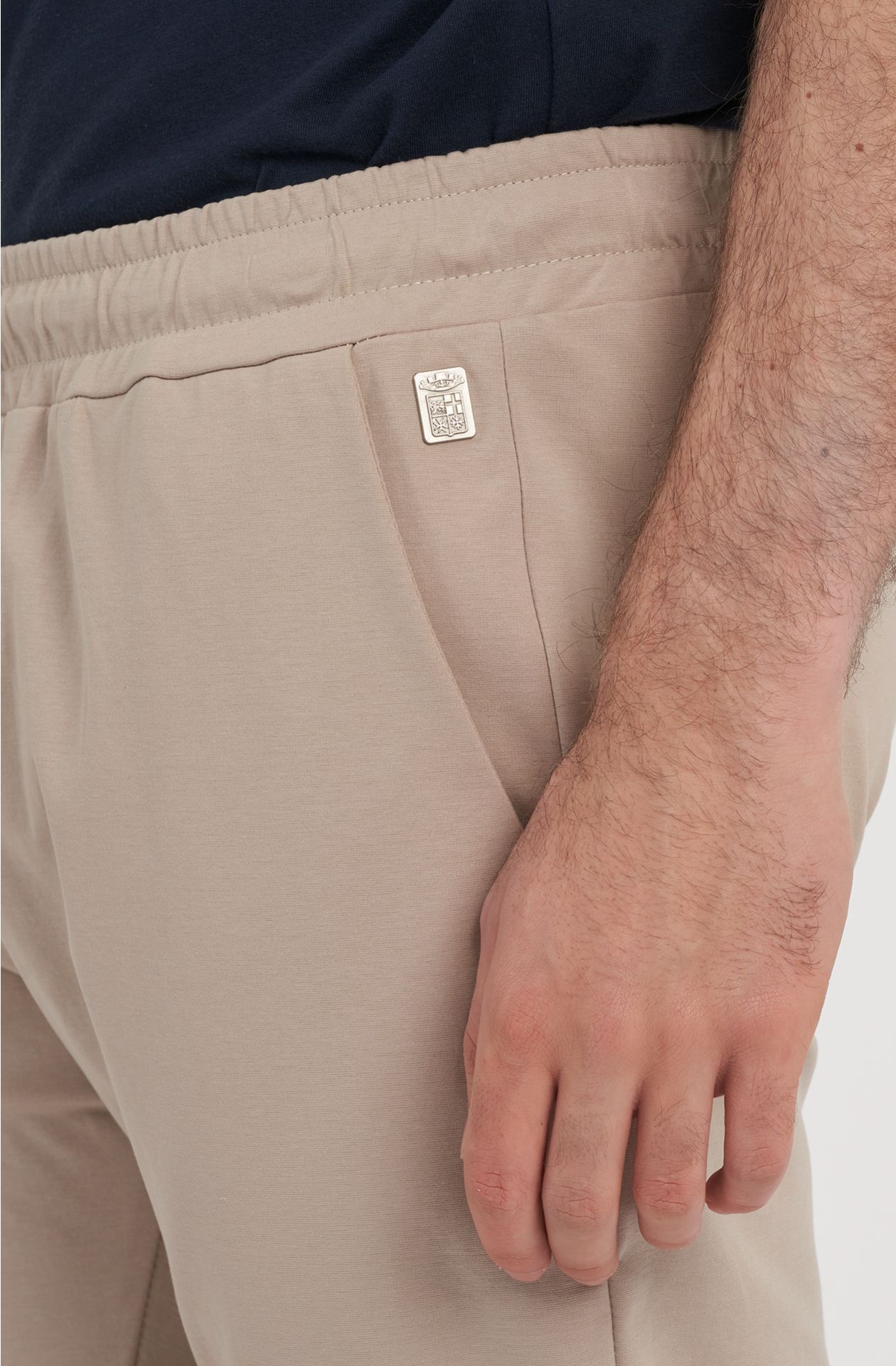 Pantalone free time in misto cotone