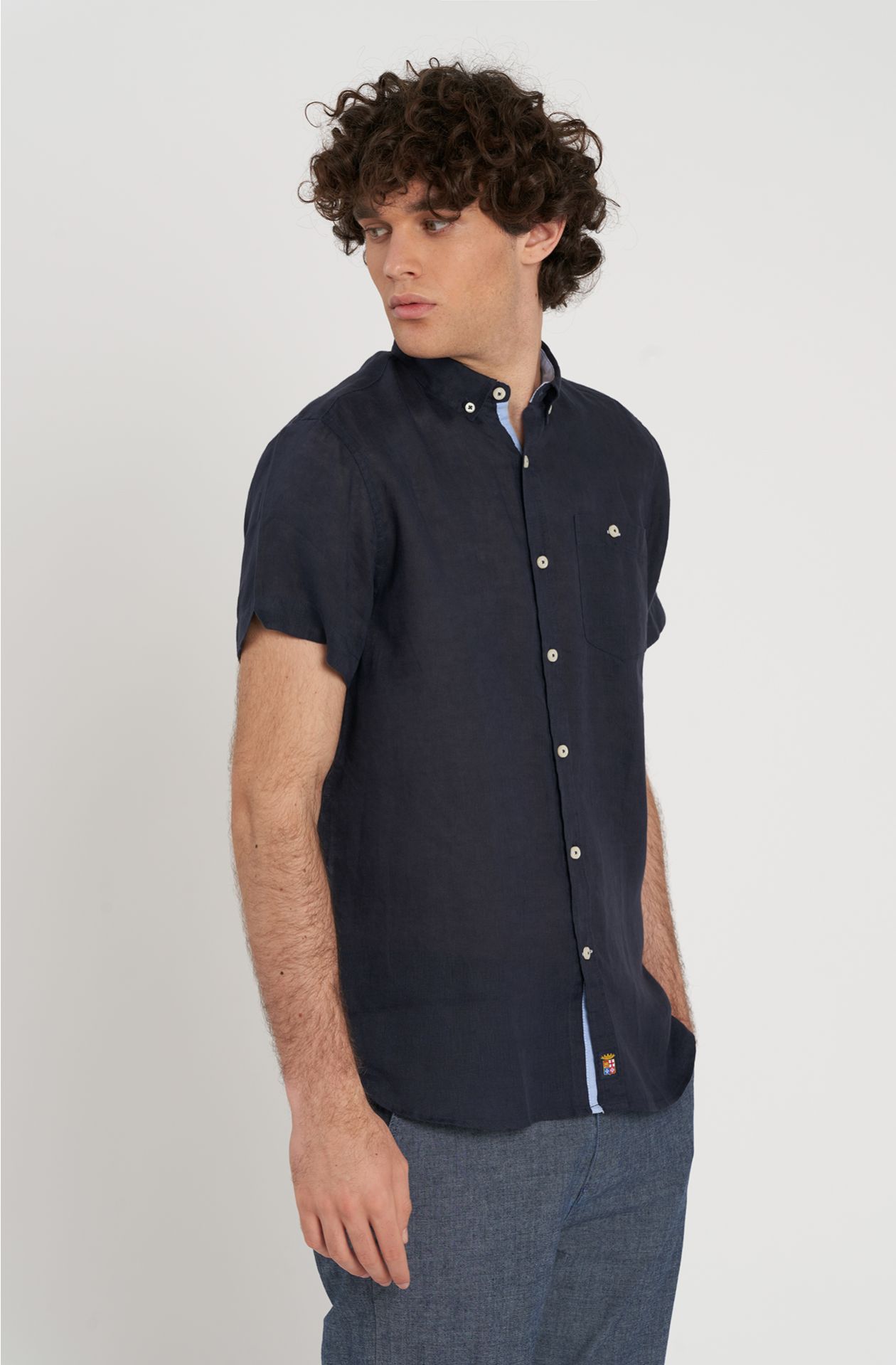 Camicia in puro lino