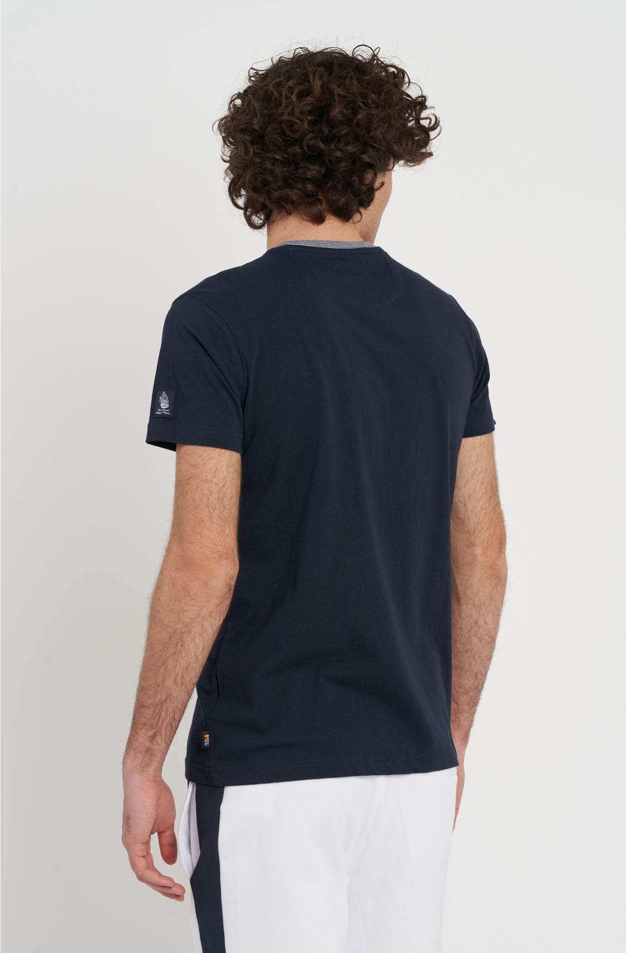 T-shirt in cotone jersey Amerigo Vespucci