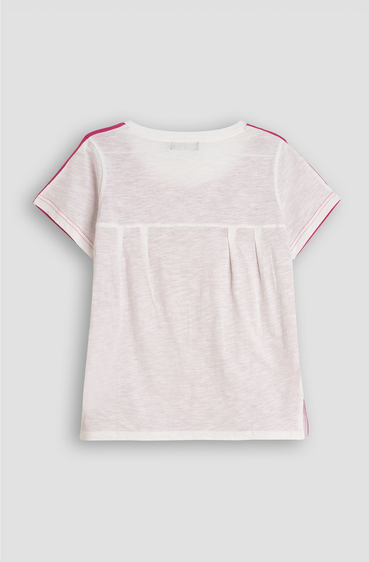 T-shirt lino e cotone