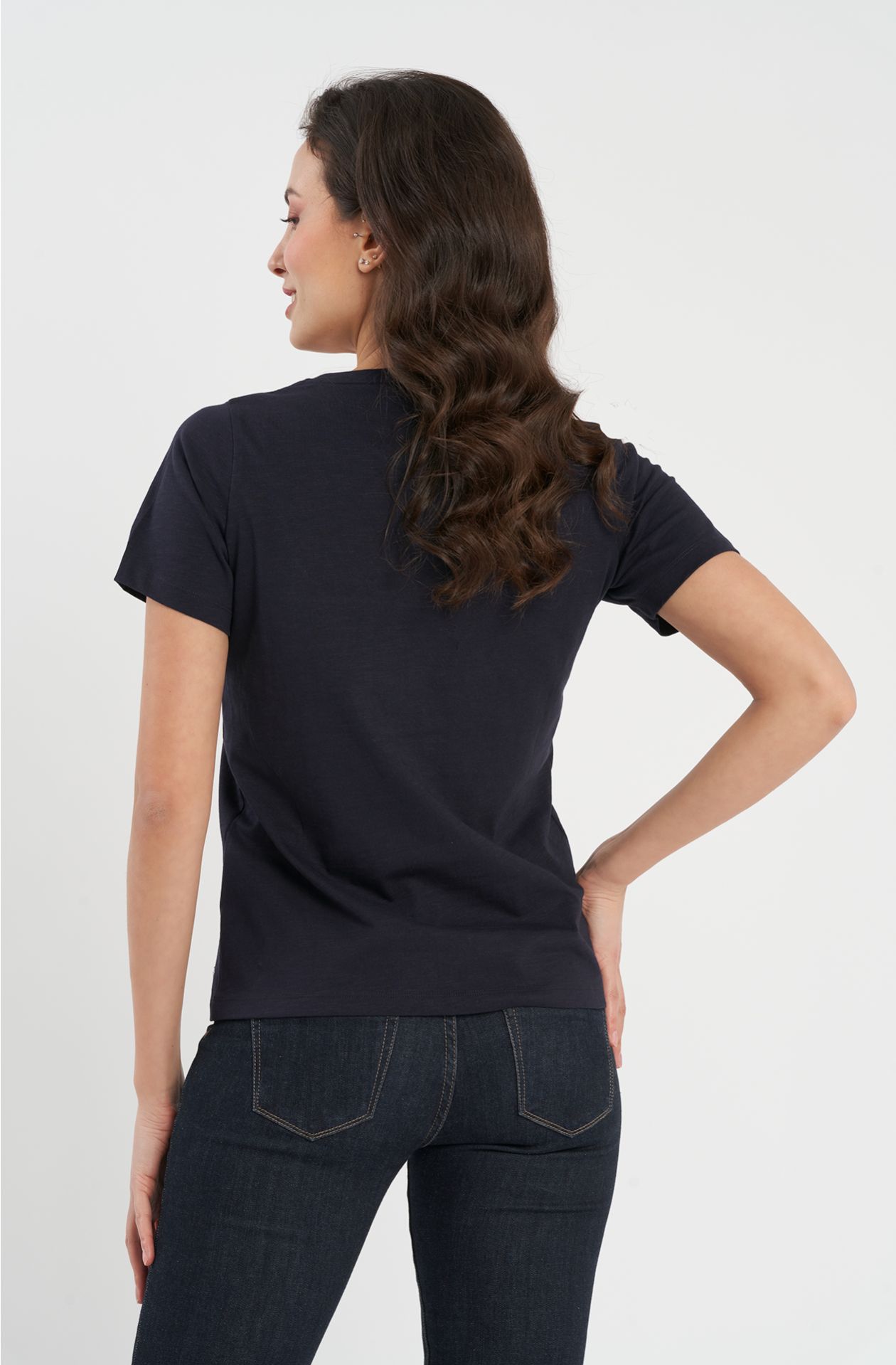 Slub cotton T-shirt