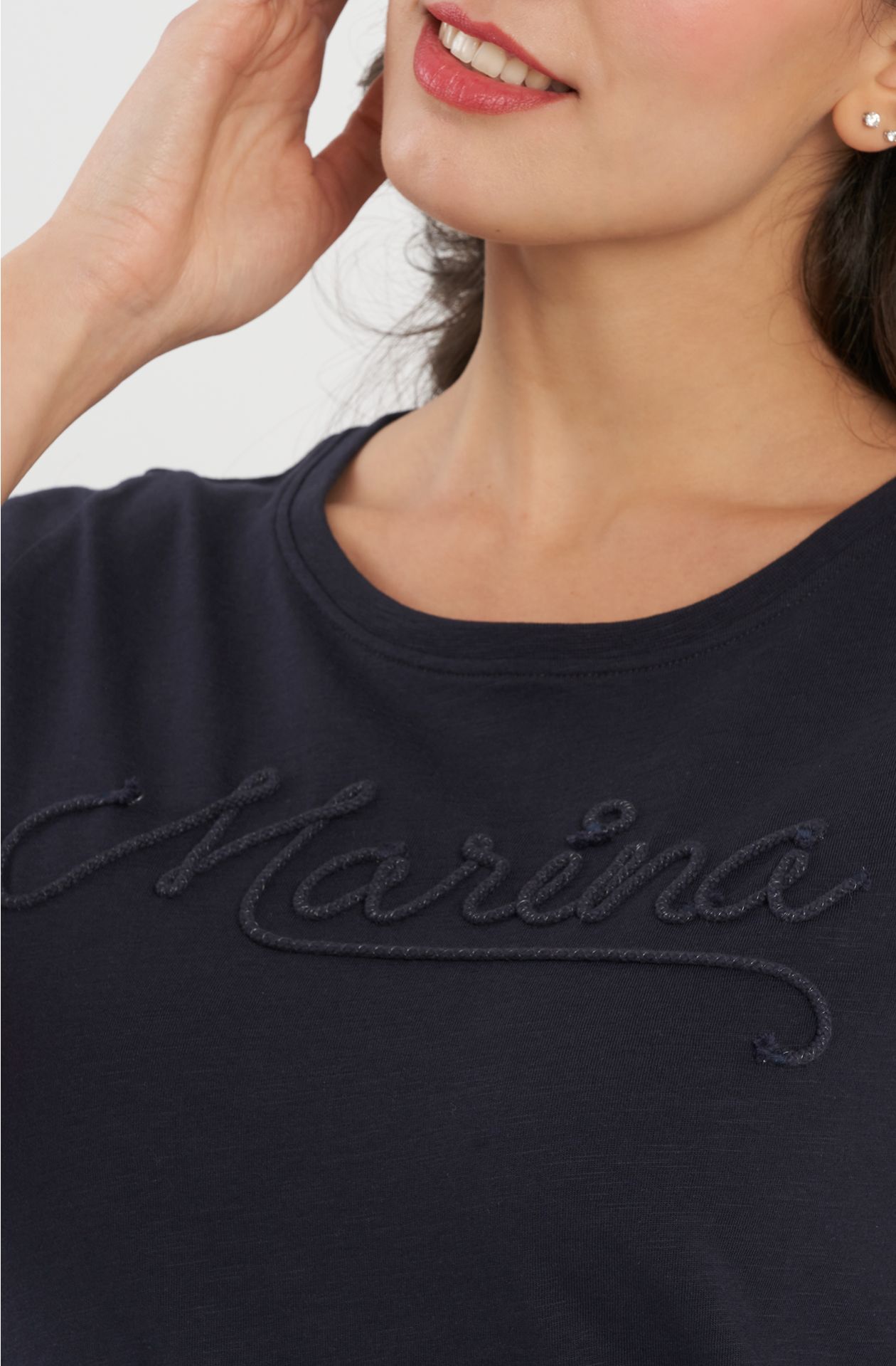 Slub cotton T-shirt