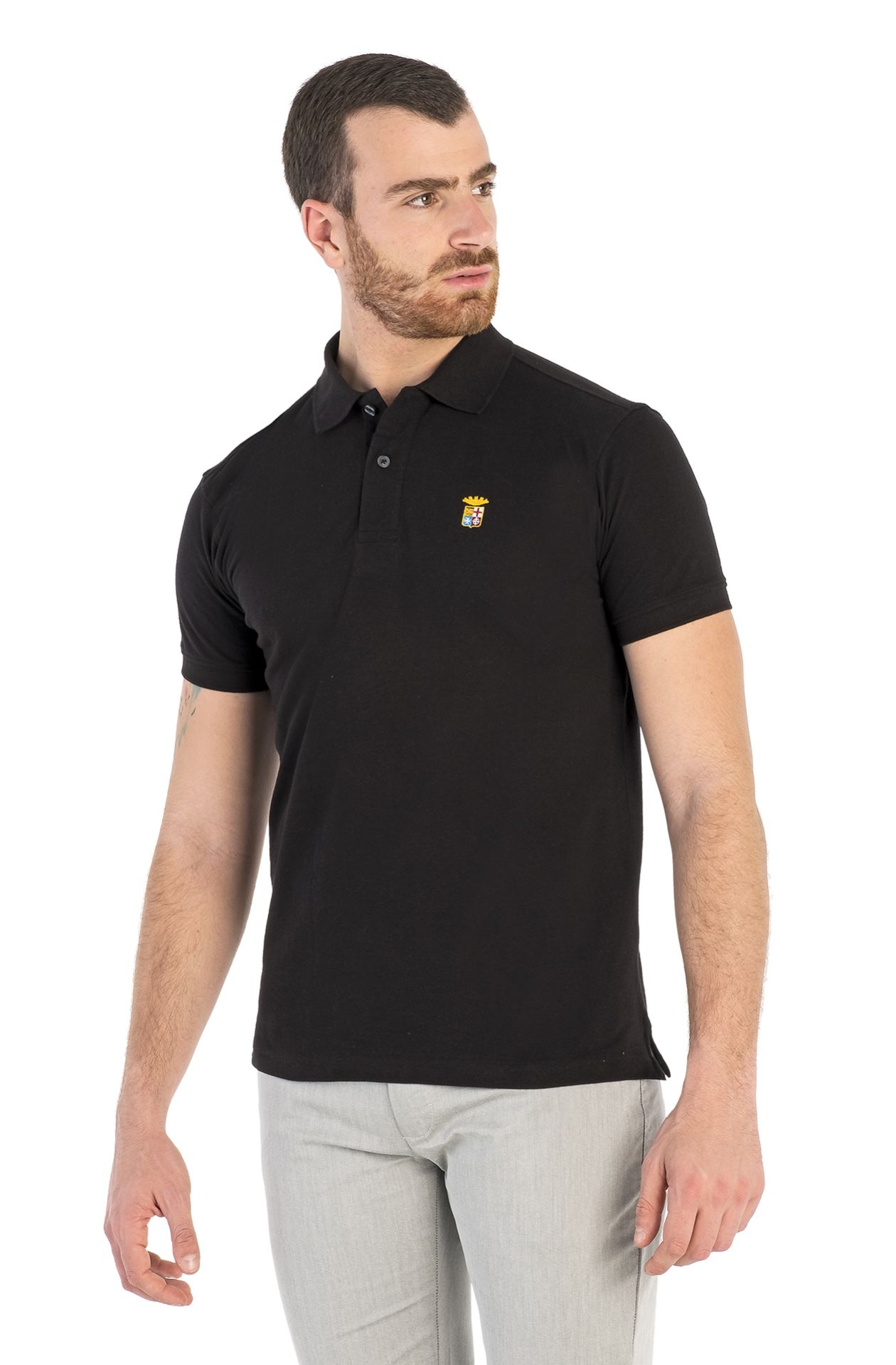 Polo basic manica corta regular fit