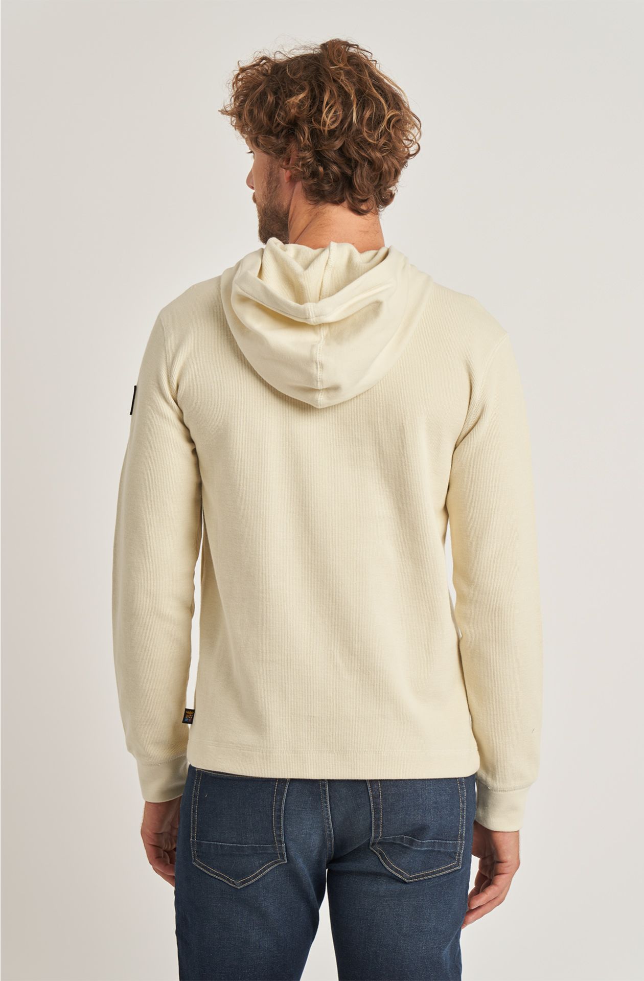 Felpa da uomo Amerigo Vespucci in cotone con cappuccio