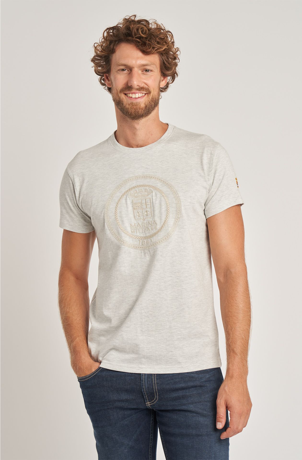 T-shirt da uomo in cotone