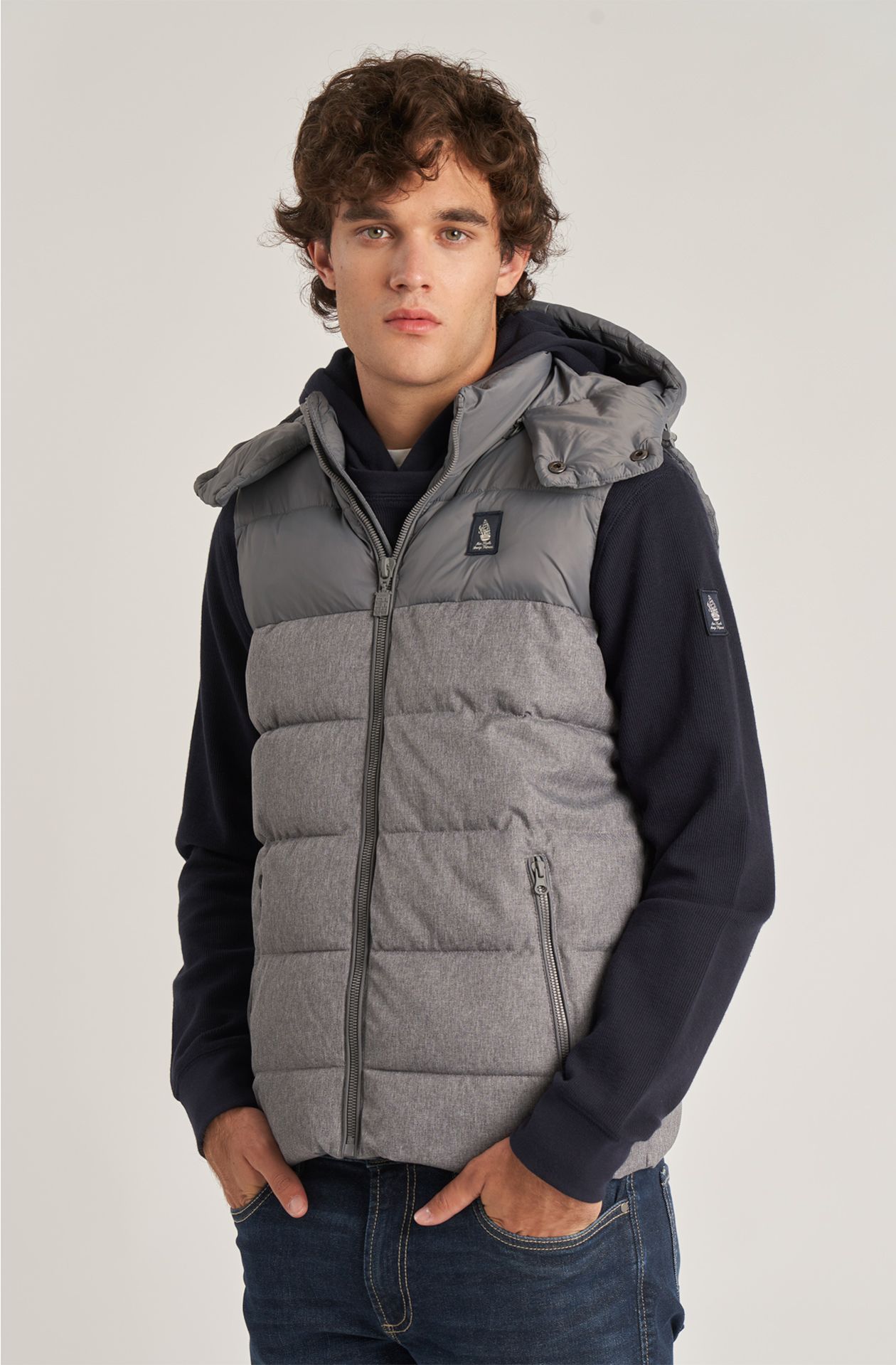 Smanicato da uomo Amerigo Vespucci in doppio tessuto