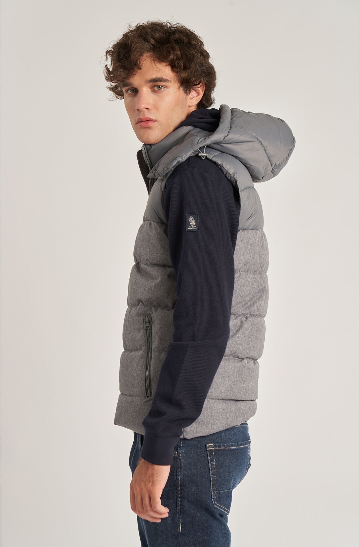 Smanicato da uomo Amerigo Vespucci in doppio tessuto