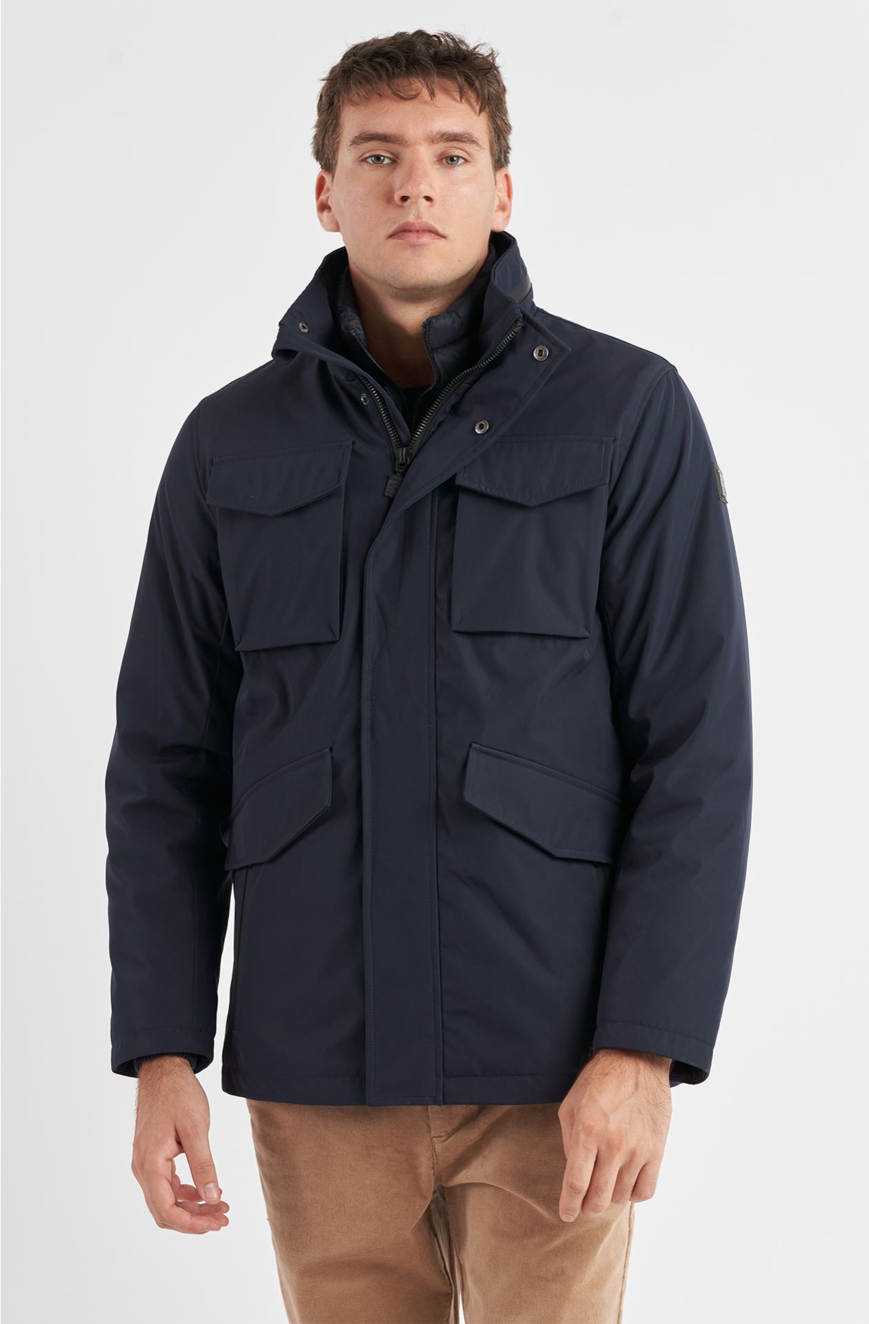 Giaccone da uomo in Softshell
