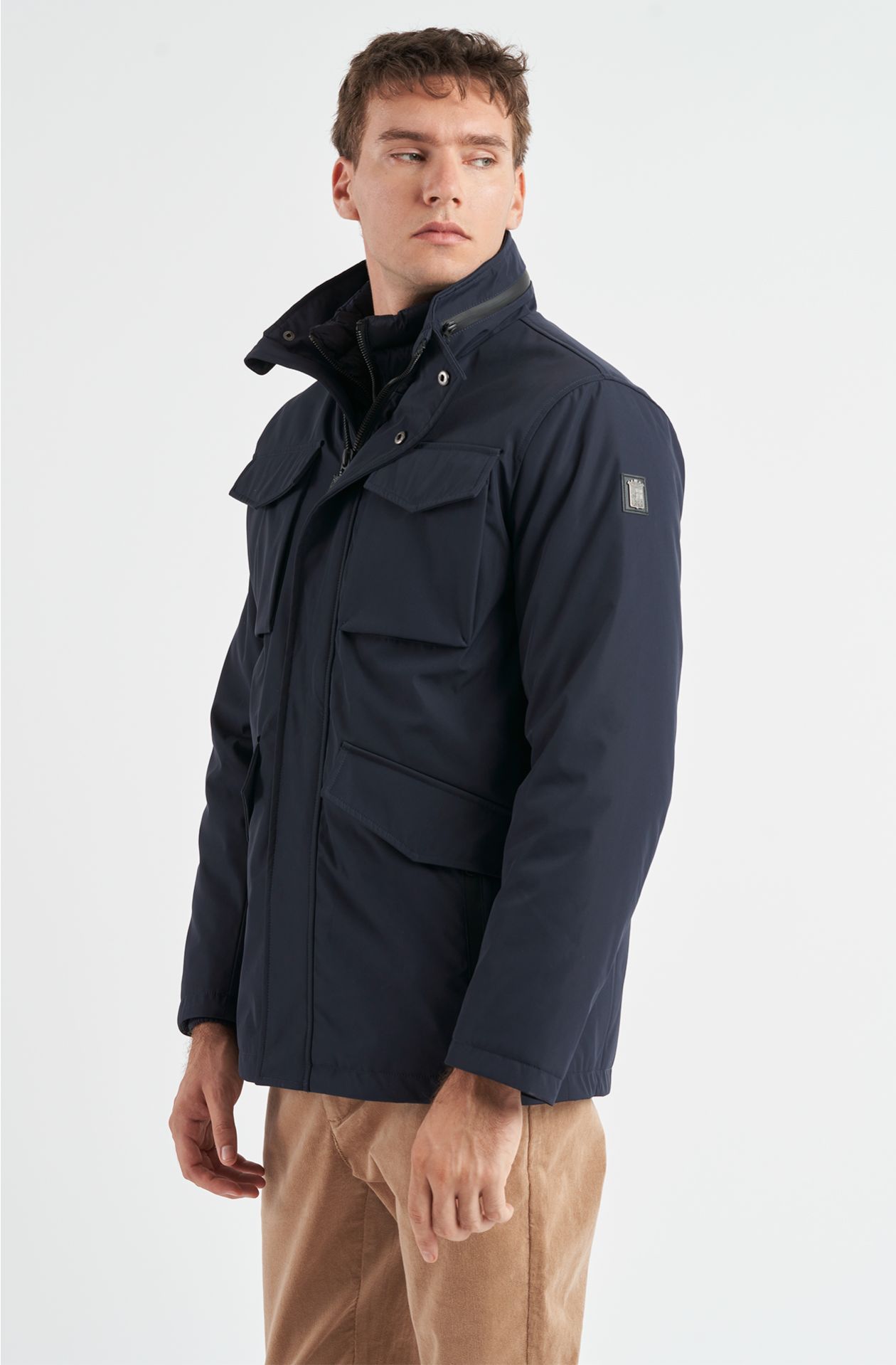 Giaccone da uomo in Softshell