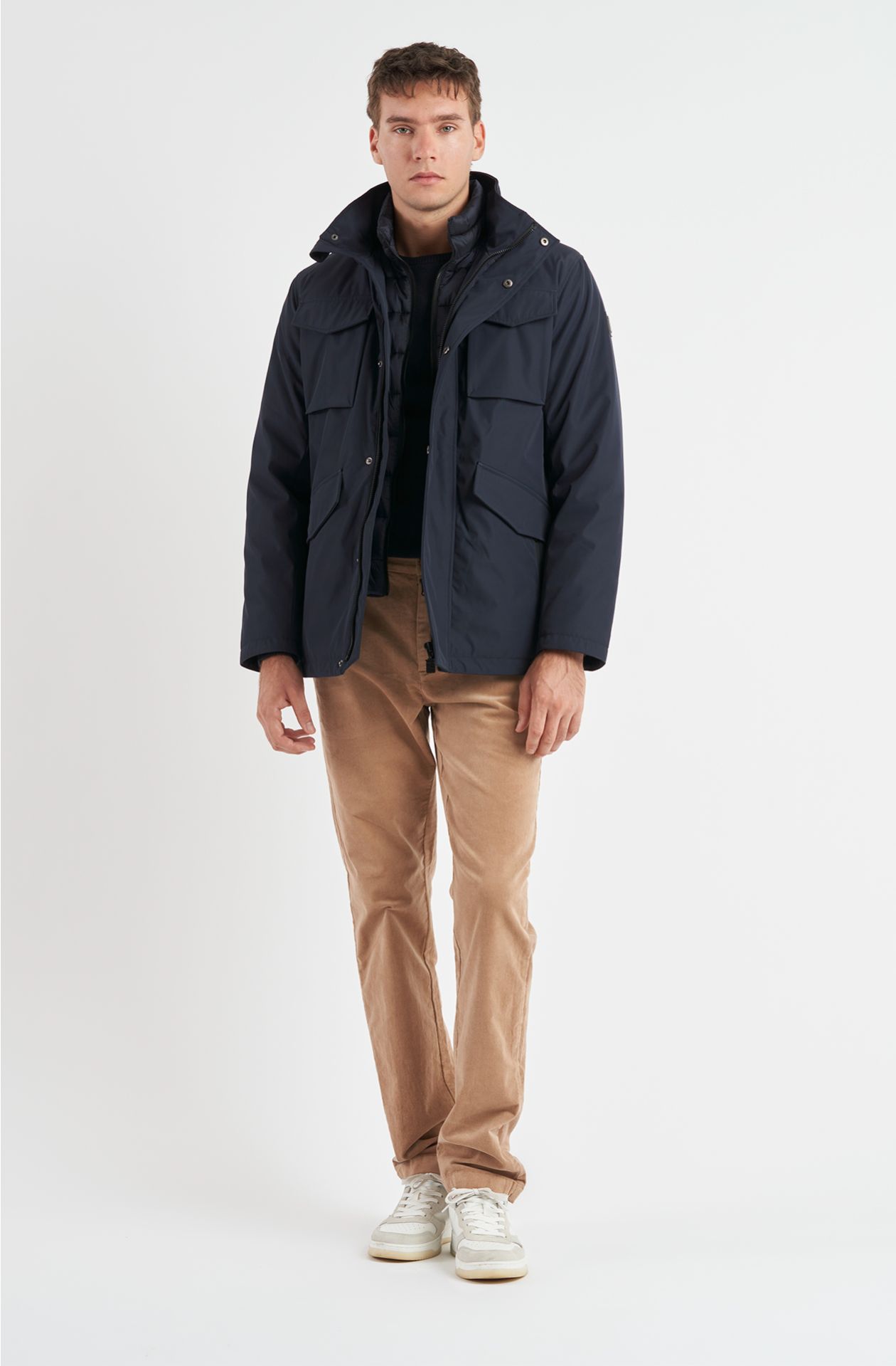 Giaccone da uomo in Softshell