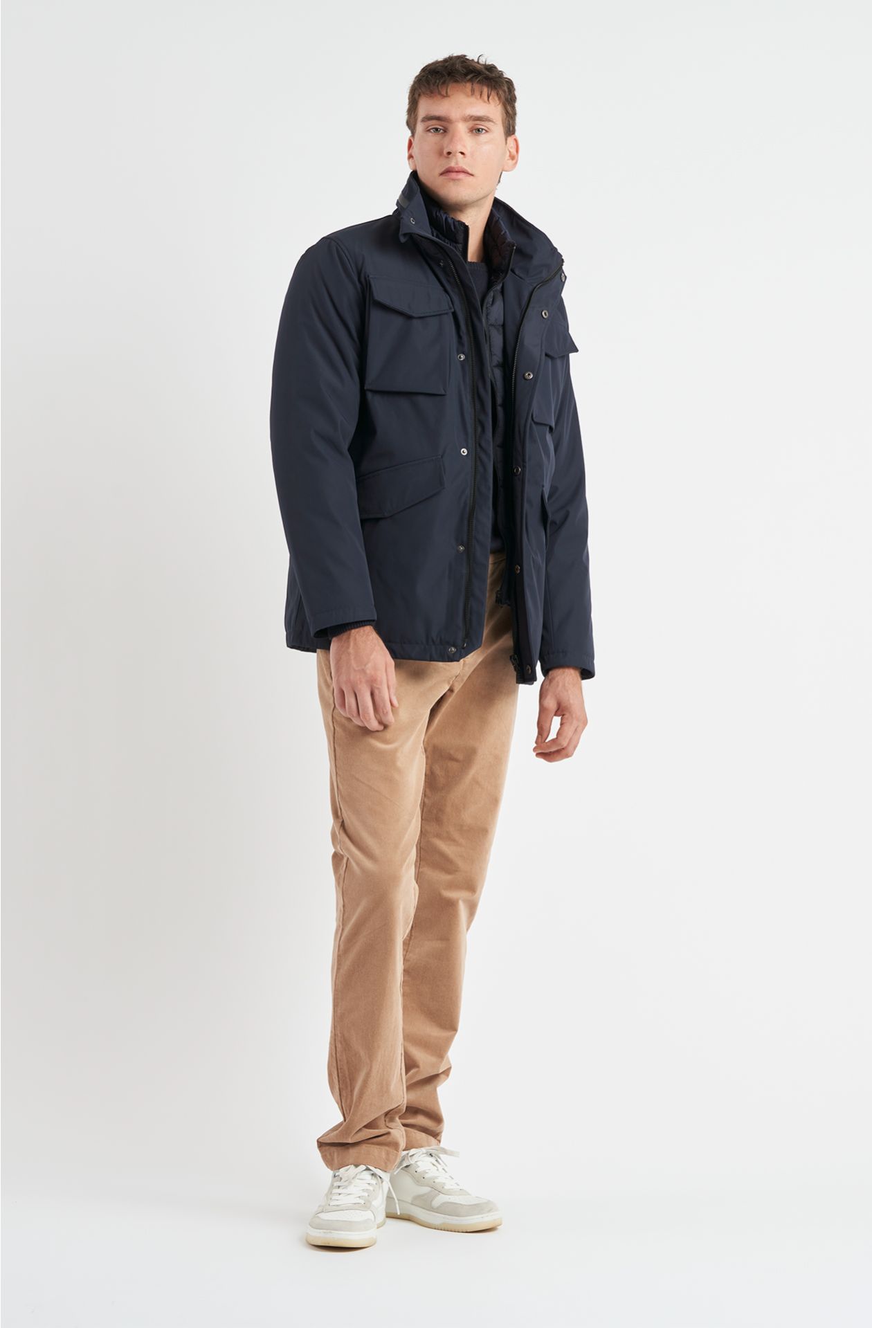 Giaccone da uomo in Softshell