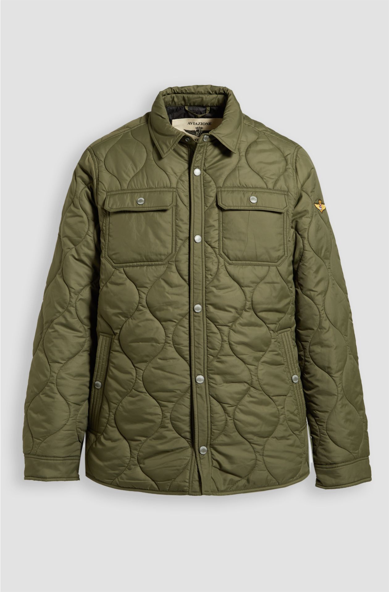 Men's Aviazione Navale jacket in quilted nylon